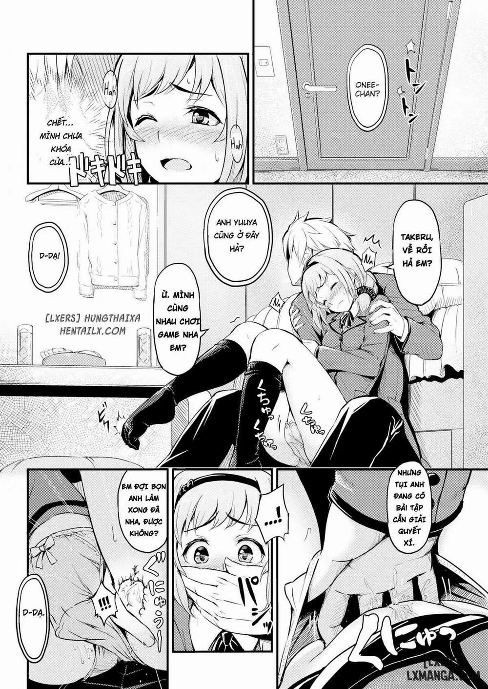 HentaiVN.net - Ảnh 10 - Meanwhile, Onee-chan Was - Chap 1