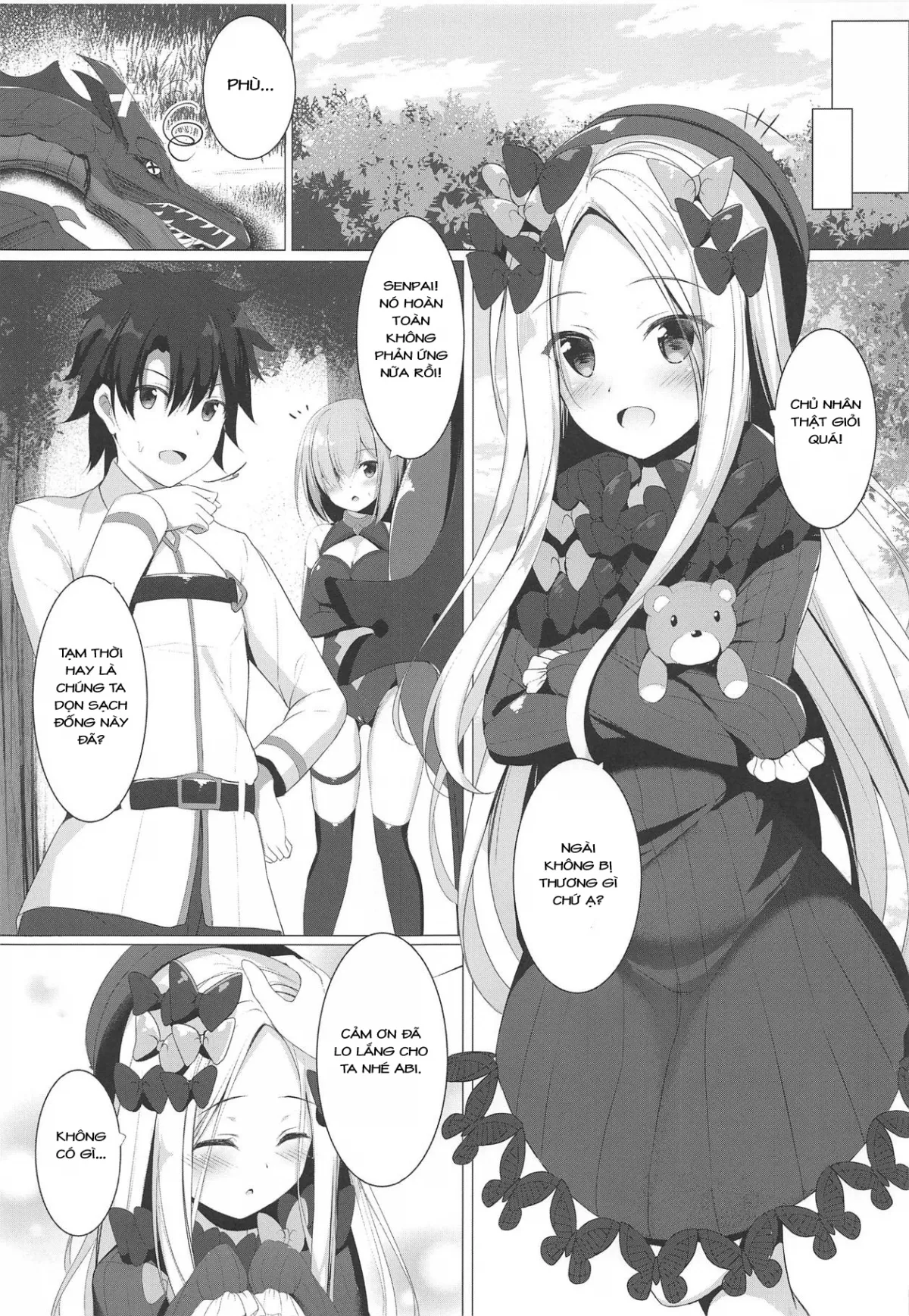 HentaiVN.net - Ảnh 3 - Ikenai Kizuna no Kizukikata (Fate/Grand Order) [イケナイ絆の築き方 (Fate/Grand Order)] - Chap 1