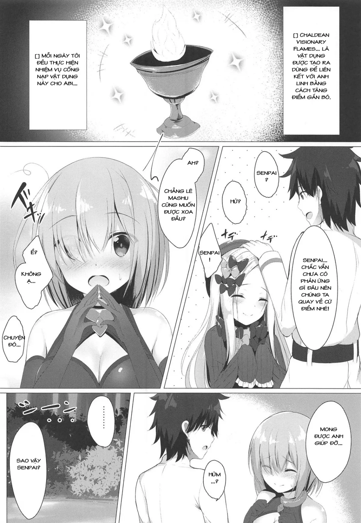 HentaiVN.net - Ảnh 4 - Ikenai Kizuna no Kizukikata (Fate/Grand Order) [イケナイ絆の築き方 (Fate/Grand Order)] - Chap 1