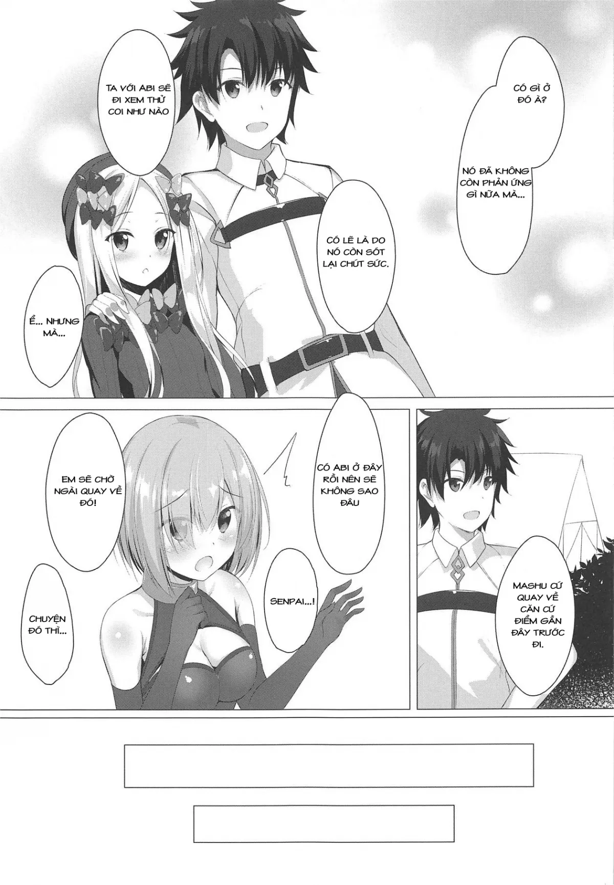 HentaiVN.net - Ảnh 5 - Ikenai Kizuna no Kizukikata (Fate/Grand Order) [イケナイ絆の築き方 (Fate/Grand Order)] - Chap 1