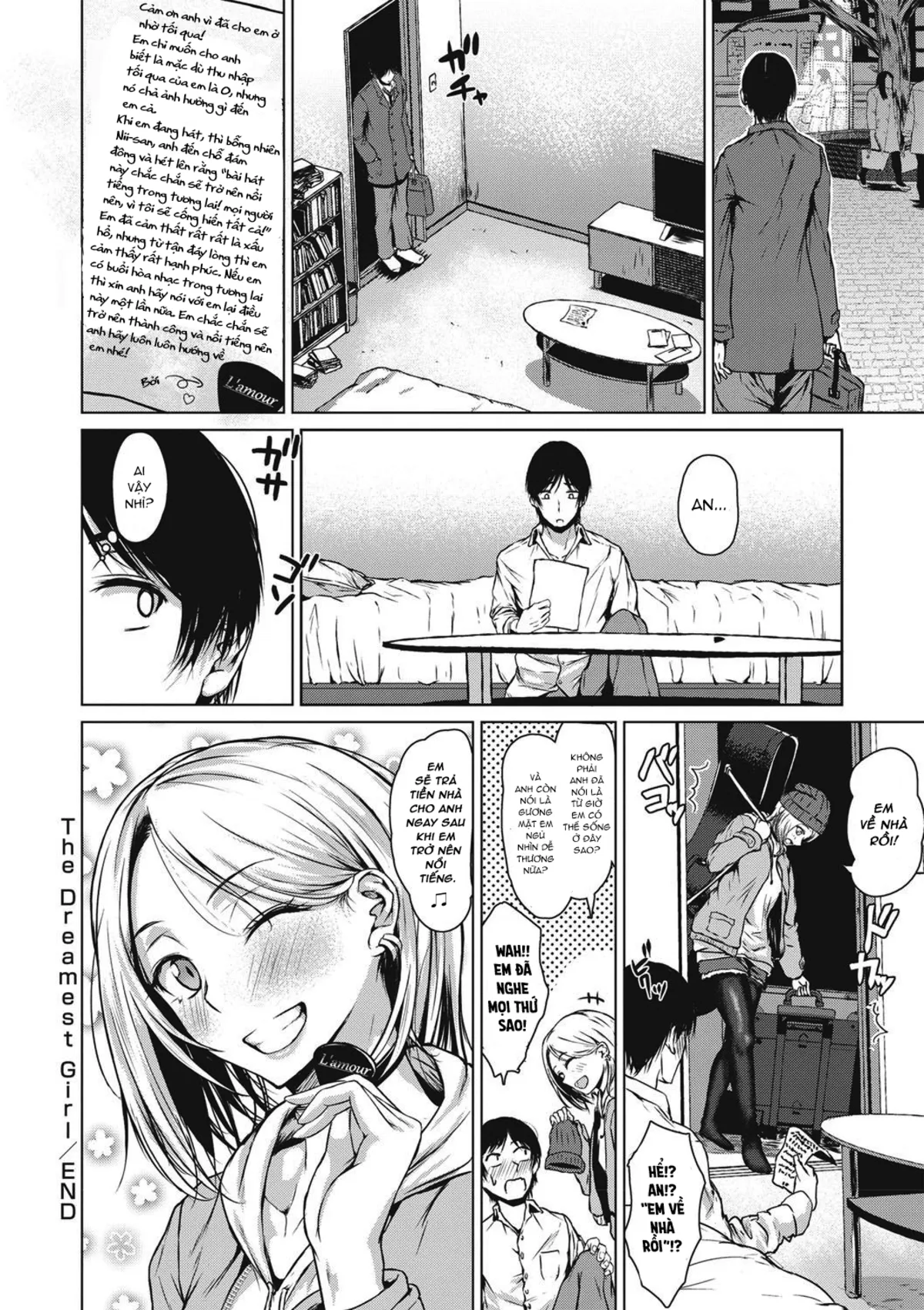 HentaiVN.net - Ảnh 25 - Cô gái mộng mơ [The Dreamest Girl] - Chap 1