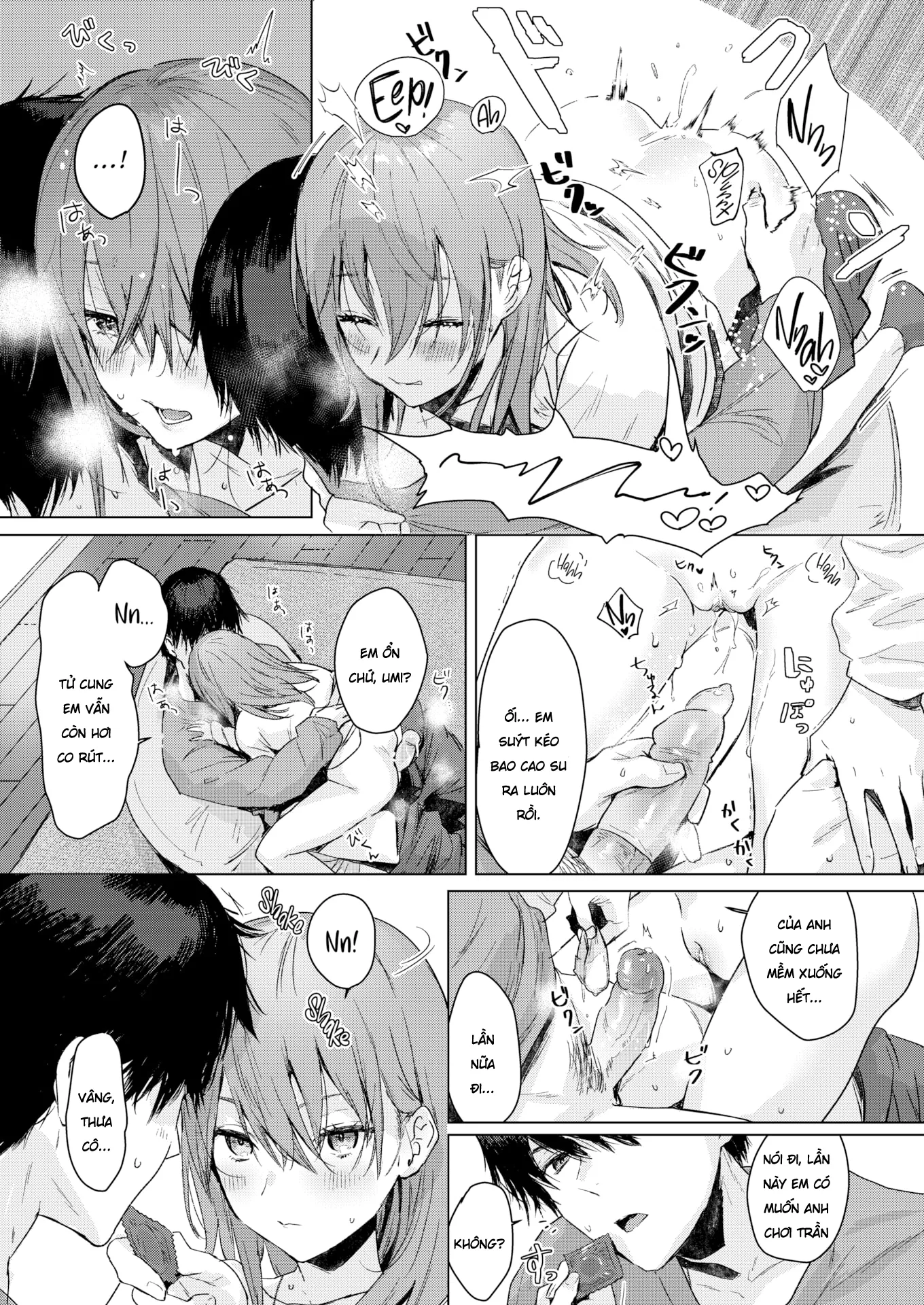 HentaiVN.net - Ảnh 13 - Cô nàng tinh mơ [Morning Person] - Chap 1