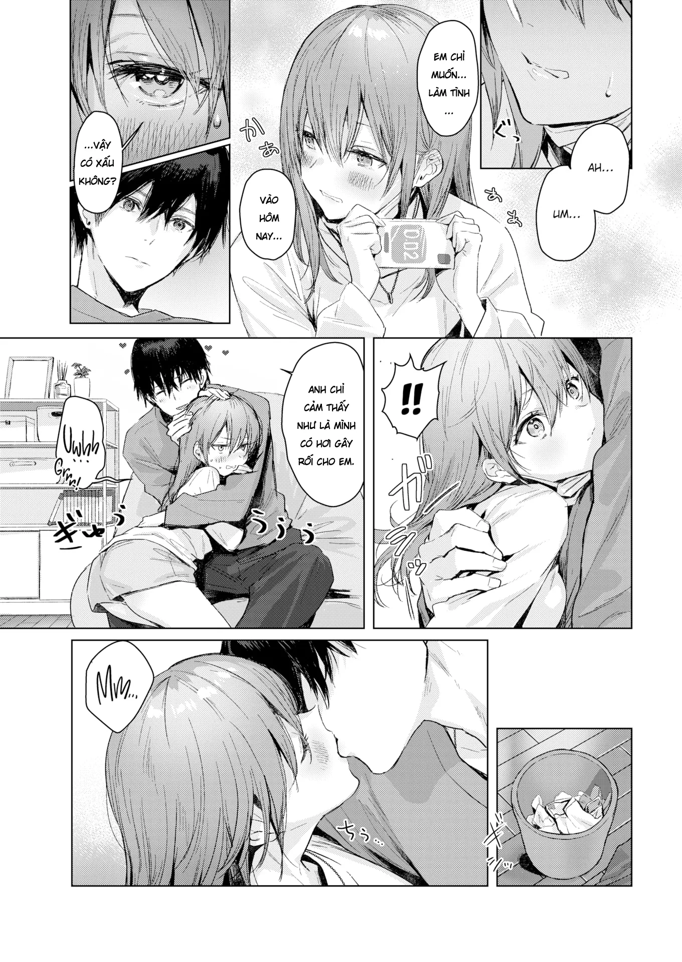 HentaiVN.net - Ảnh 6 - Cô nàng tinh mơ [Morning Person] - Chap 1