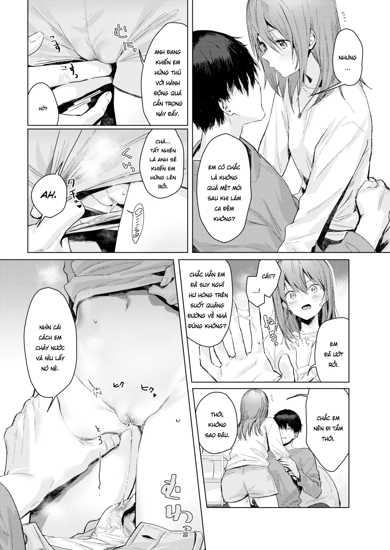 HentaiVN.net - Ảnh 7 - Cô nàng tinh mơ [Morning Person] - Chap 1