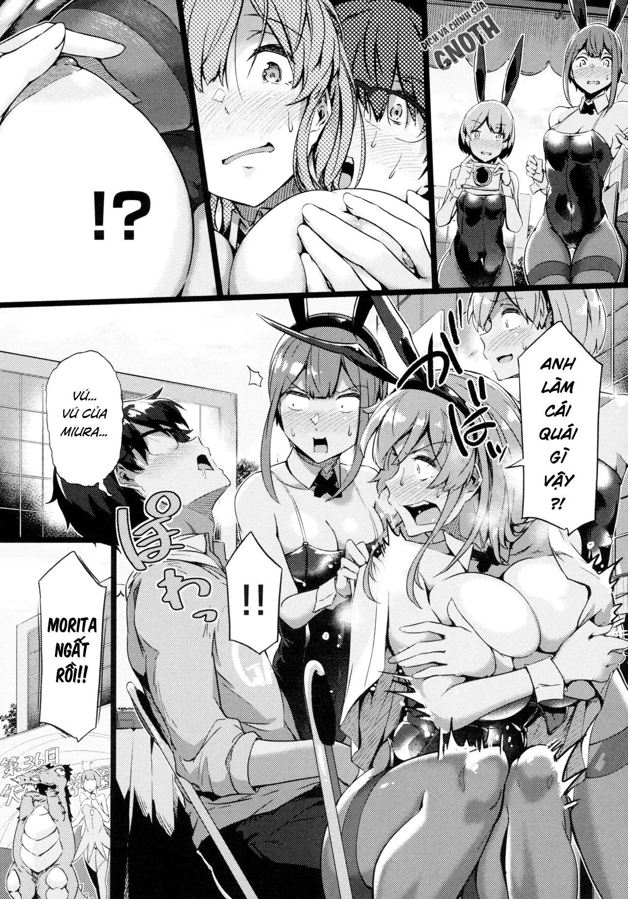 HentaiVN.net - Ảnh 7 - Koisuru Usagi wa Abare Chichi - Chap 1