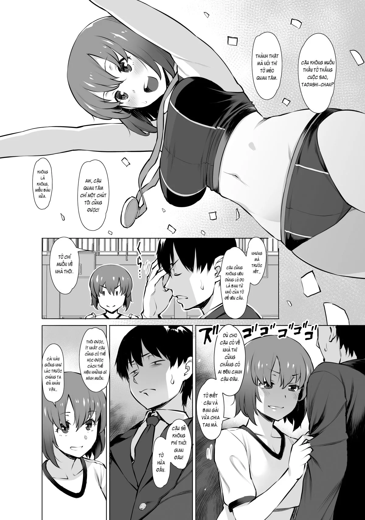 HentaiVN.net - Ảnh 4 - Uyokyokusetsu Arimashita [We've Been Through a Lot] - Chap 1