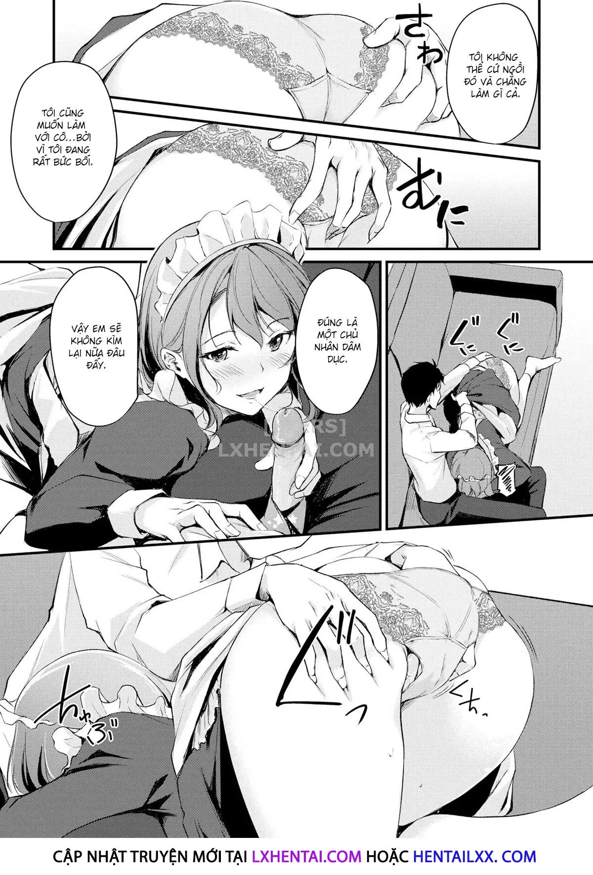 HentaiVN.net - Ảnh 10 - Maid Play [Comic Kairakuten BEAST 2021-05] - Chap 1