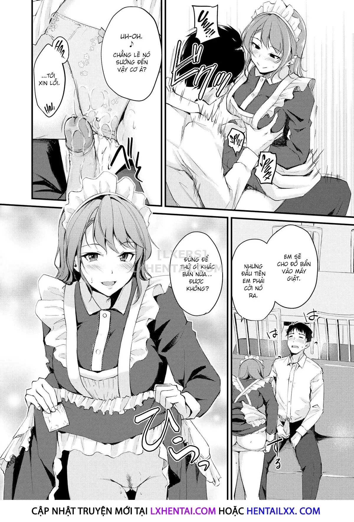 HentaiVN.net - Ảnh 12 - Maid Play [Comic Kairakuten BEAST 2021-05] - Chap 1