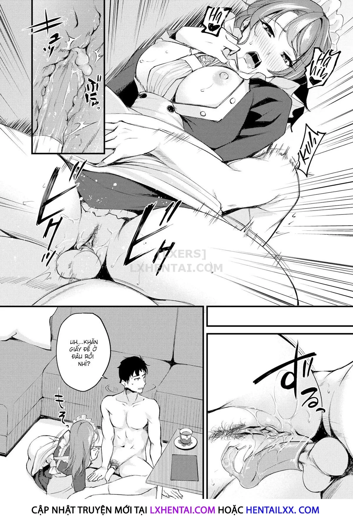 HentaiVN.net - Ảnh 21 - Maid Play [Comic Kairakuten BEAST 2021-05] - Chap 1