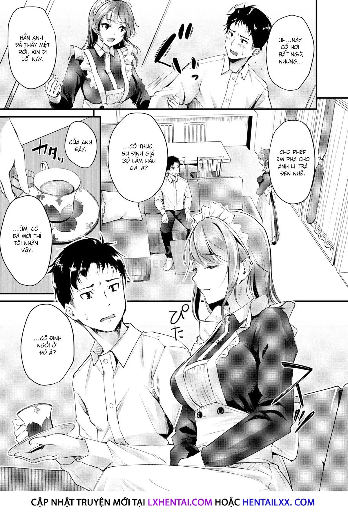 HentaiVN.net - Ảnh 6 - Maid Play [Comic Kairakuten BEAST 2021-05] - Chap 1