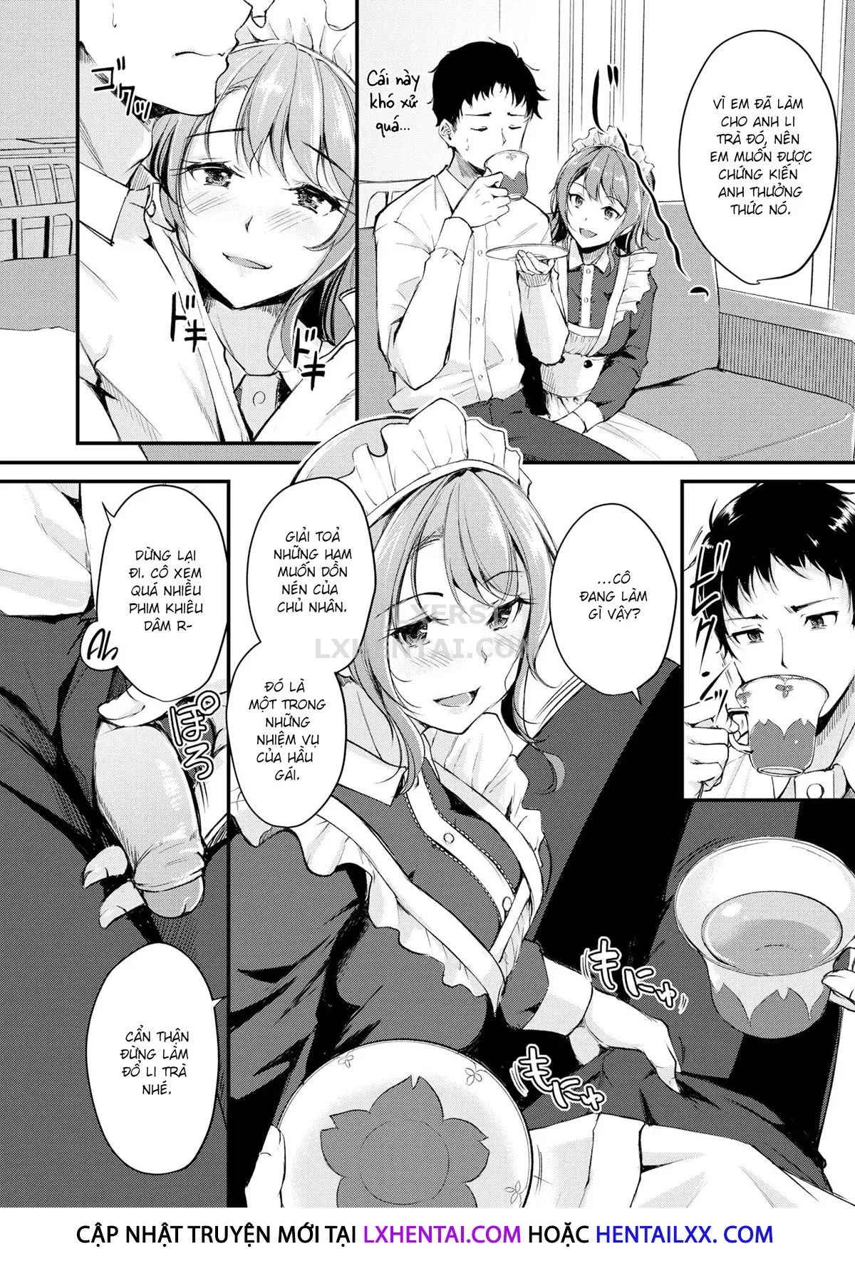 HentaiVN.net - Ảnh 7 - Maid Play [Comic Kairakuten BEAST 2021-05] - Chap 1