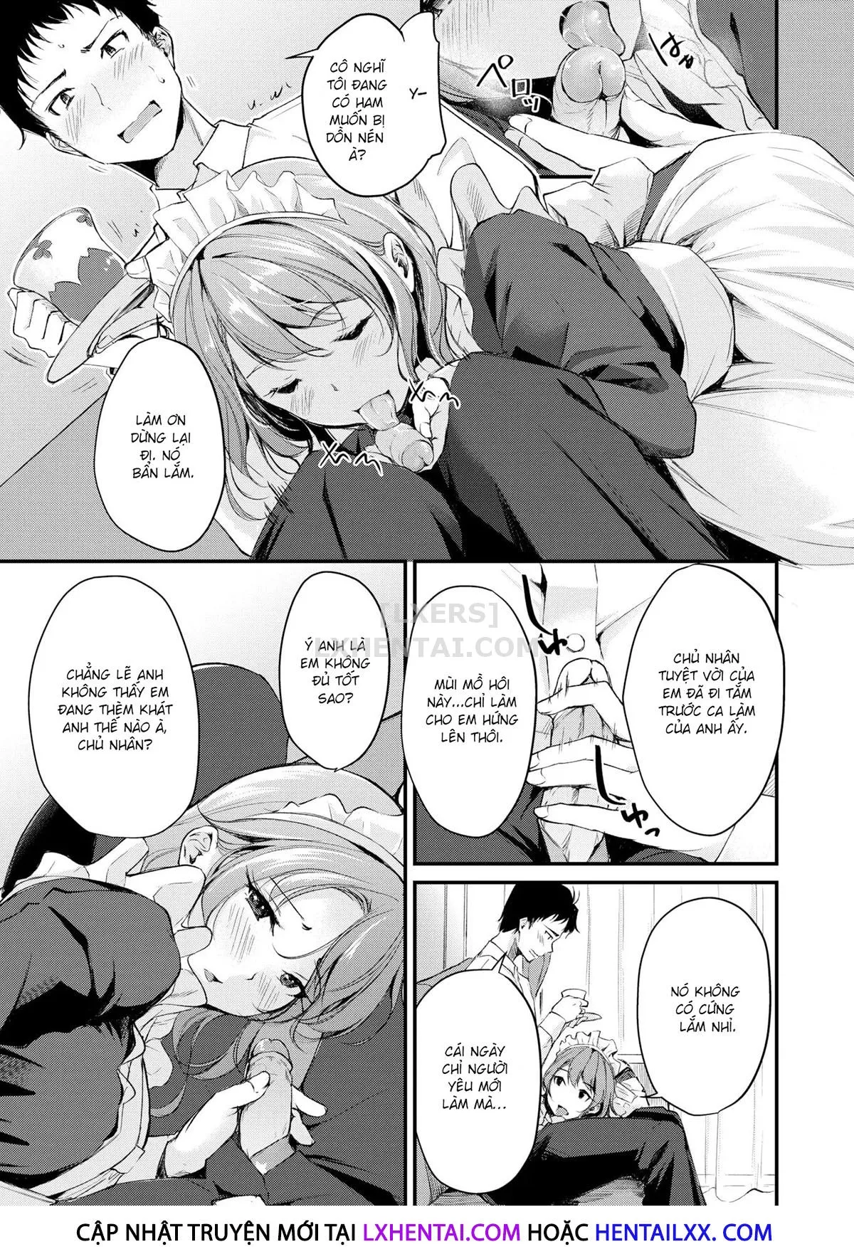 HentaiVN.net - Ảnh 8 - Maid Play [Comic Kairakuten BEAST 2021-05] - Chap 1