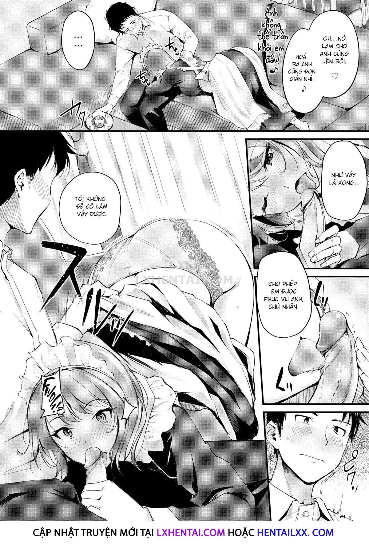 HentaiVN.net - Ảnh 9 - Maid Play [Comic Kairakuten BEAST 2021-05] - Chap 1