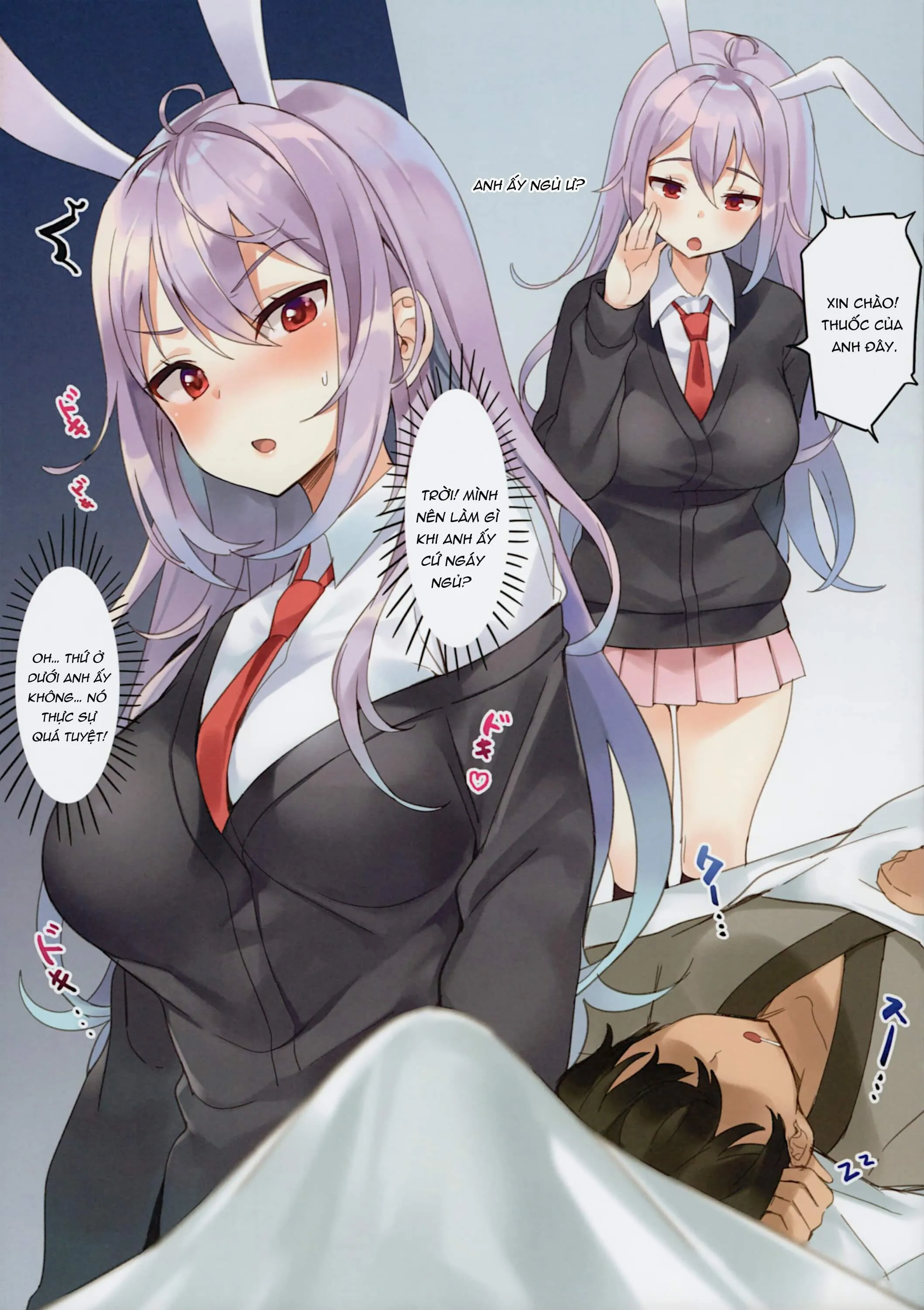 HentaiVN.net - Ảnh 5 - As You Are Asleep (Touhou Project) [君が寝ている間に (東方Project)] - Chap 1