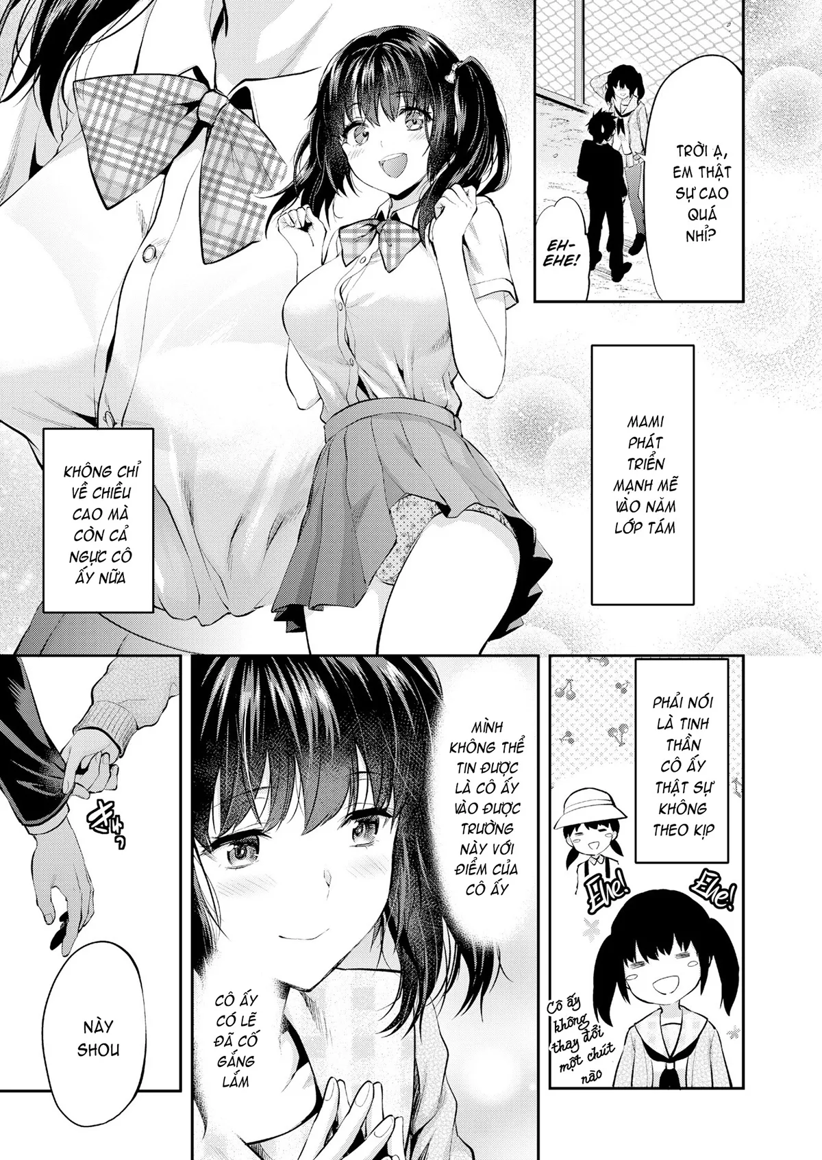 HentaiVN.net - Ảnh 4 - Mami Wa Se Ga Takai [Mami’s a Tall Girl] - Chap 1