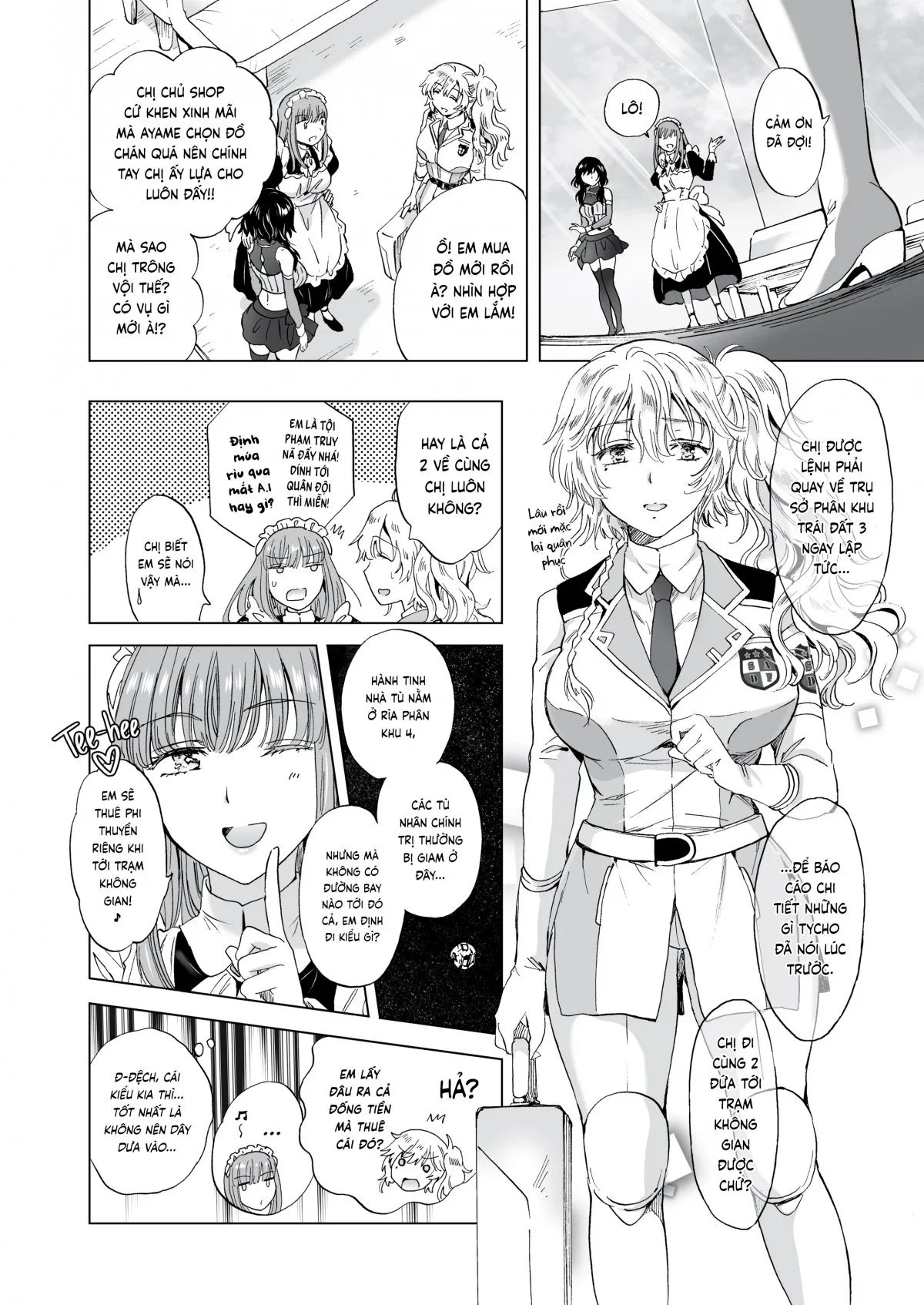 HentaiVN.net - Ảnh 58 - Dream-Colored Replica [Yumeiro no Replica; 夢色のレプリカ] - Chap 1