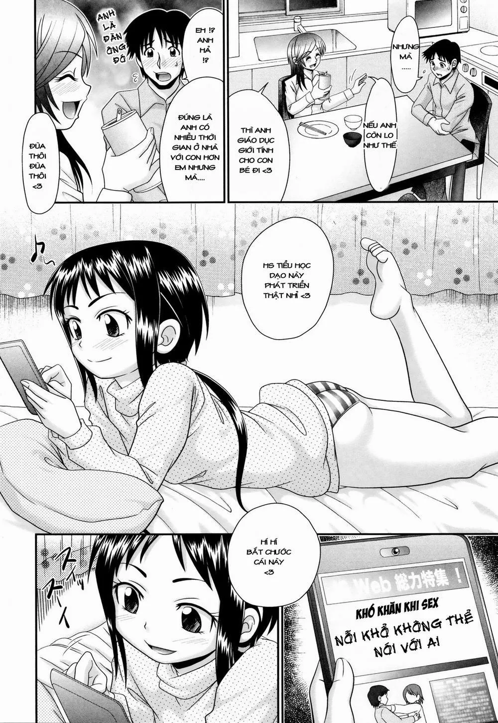 HentaiVN.net - Ảnh 4 - [Loli] Papa no Seikyouiku - Chap 1