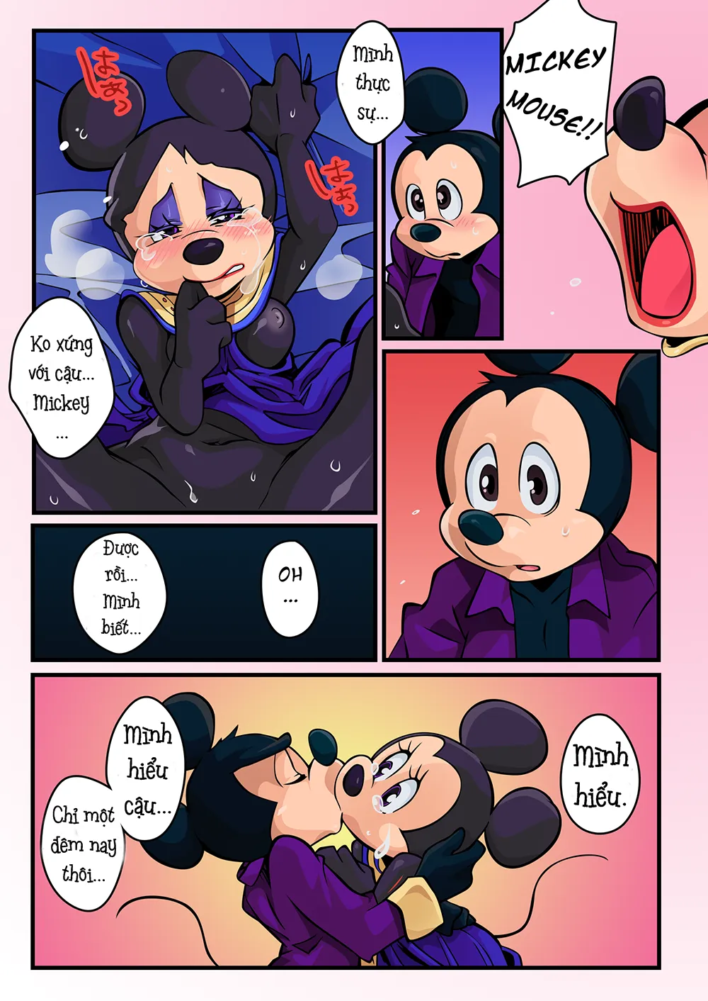 HentaiVN.net - Ảnh 10 - Mickey và Nữ hoàng [Mickey and The Queen] - Chap 1