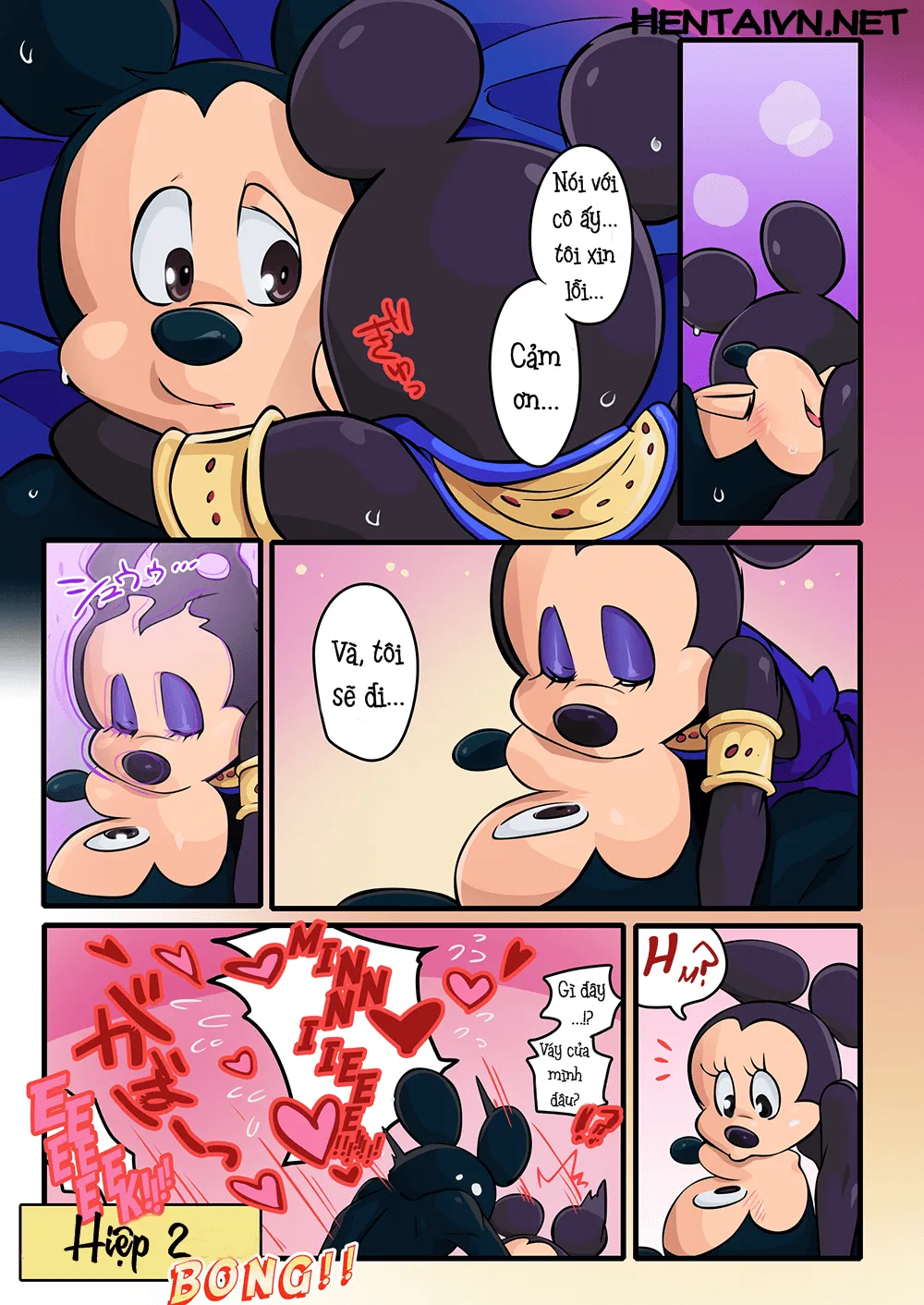 HentaiVN.net - Ảnh 12 - Mickey và Nữ hoàng [Mickey and The Queen] - Chap 1