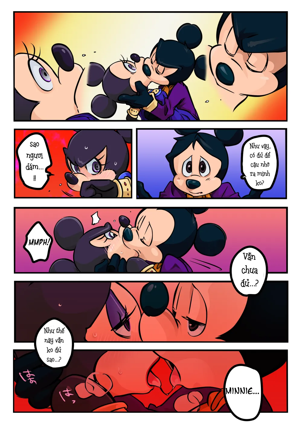 HentaiVN.net - Ảnh 4 - Mickey và Nữ hoàng [Mickey and The Queen] - Chap 1