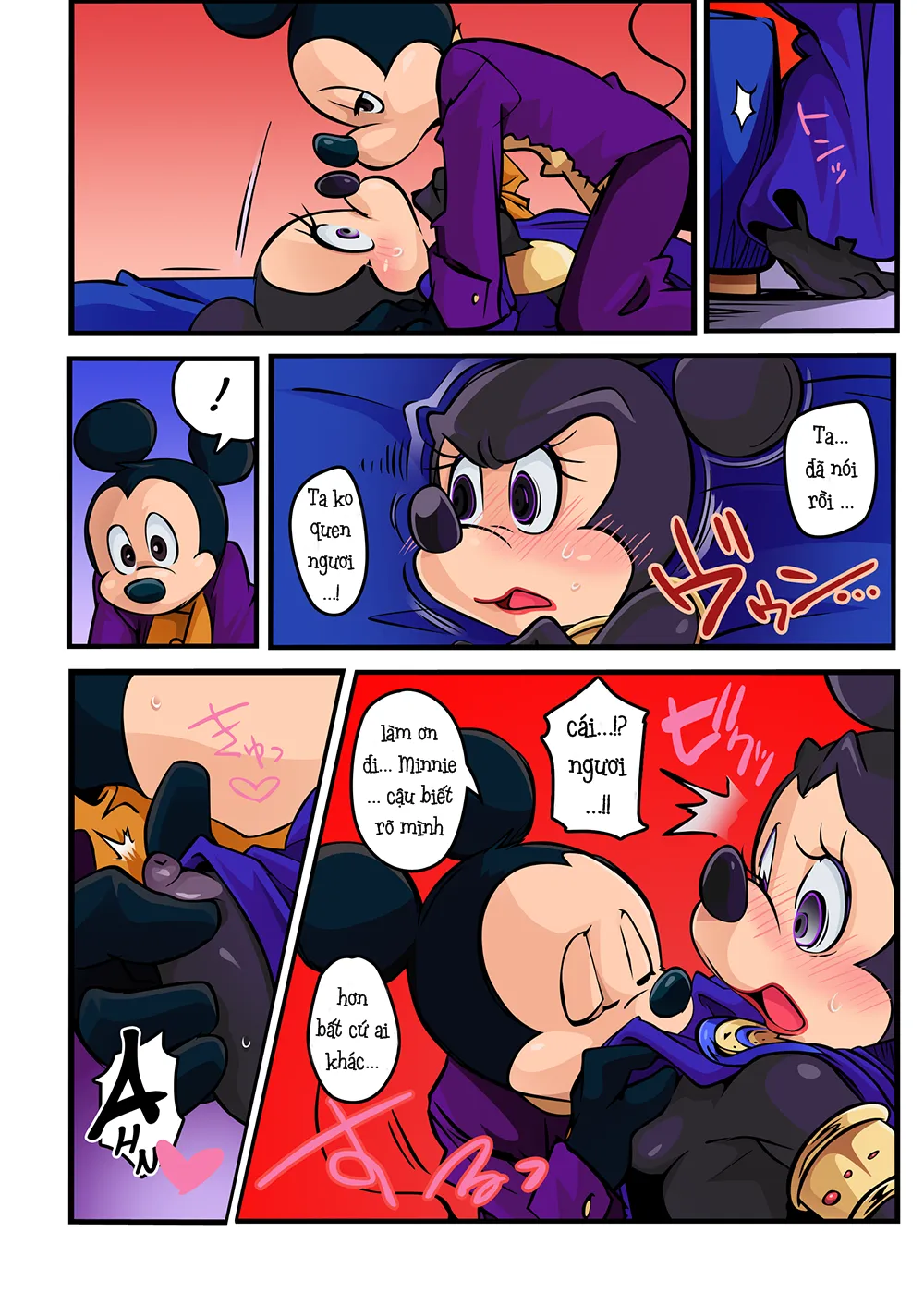 HentaiVN.net - Ảnh 5 - Mickey và Nữ hoàng [Mickey and The Queen] - Chap 1