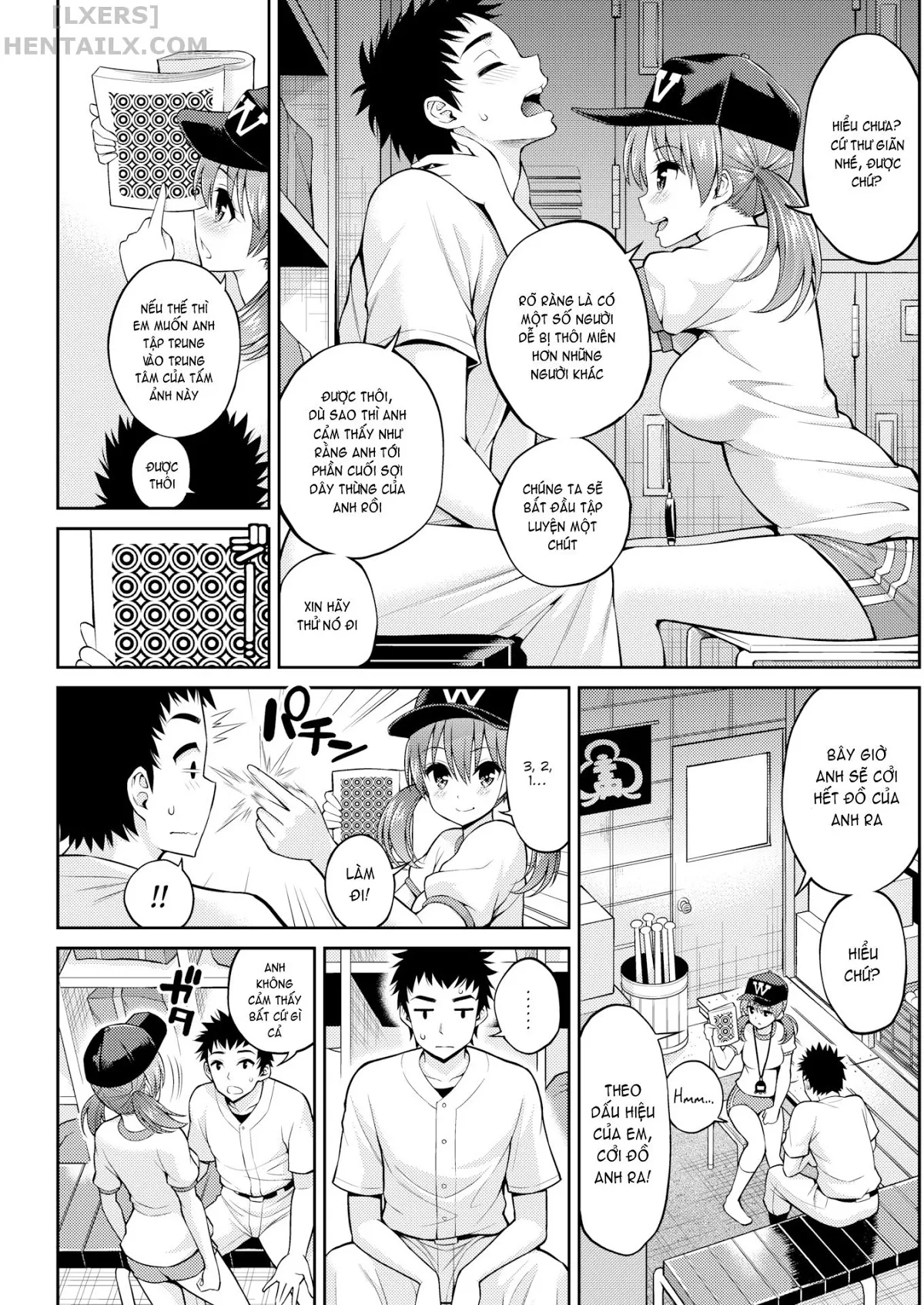 HentaiVN.net - Ảnh 4 - Impotent Boy & Natsume-chan [Comic Kairakuten 2016-07] - Chap 1