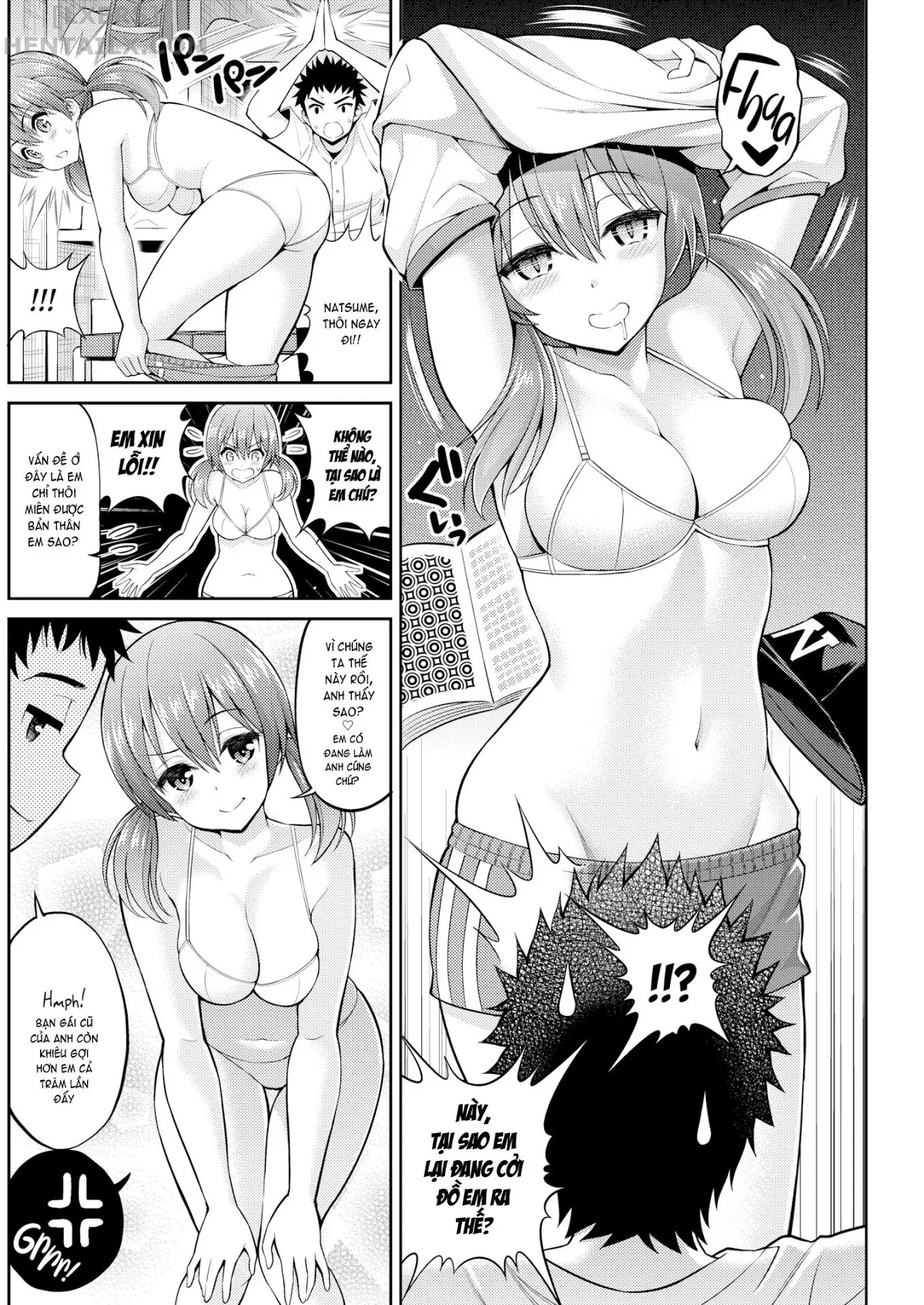 HentaiVN.net - Ảnh 5 - Impotent Boy & Natsume-chan [Comic Kairakuten 2016-07] - Chap 1
