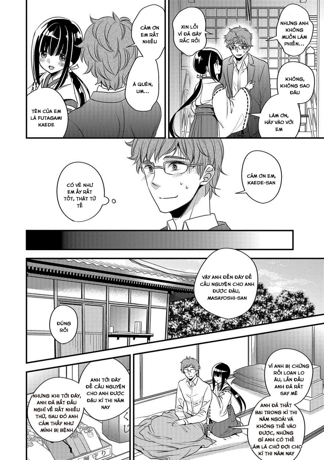 HentaiVN.net - Ảnh 2 - Ecchi na Miko wa Otokonoko!? (Gekkan Web Otoko no Ko-llection! S Vol. 26) - Chap 1