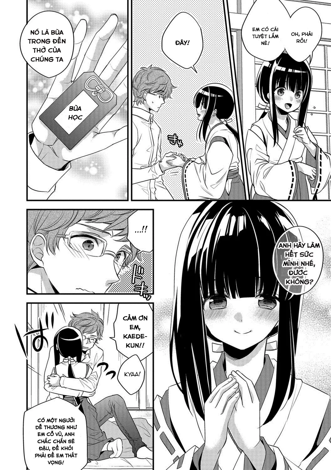 HentaiVN.net - Ảnh 4 - Ecchi na Miko wa Otokonoko!? (Gekkan Web Otoko no Ko-llection! S Vol. 26) - Chap 1