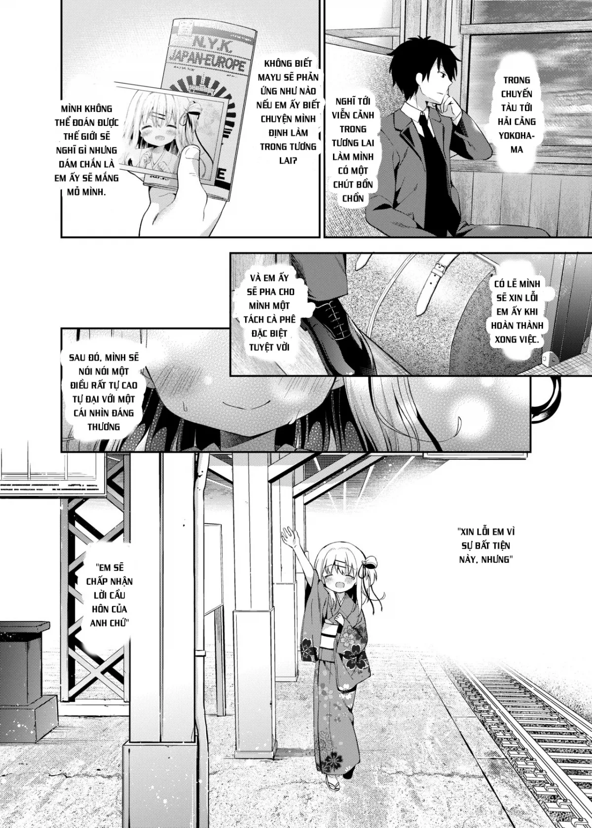 HentaiVN.net - Ảnh 27 - Onnanoko no Mayu 4 (Max ngọt) [ココアホリック (ユイザキカズヤ) ; おんなのこのまゆ4] - Chap 1