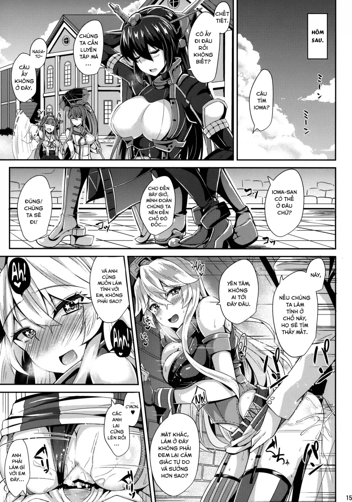 HentaiVN.net - Ảnh 18 - Iowa to Mechamecha Ecchi Suru Hon (Kantai Collection) - Chap 1