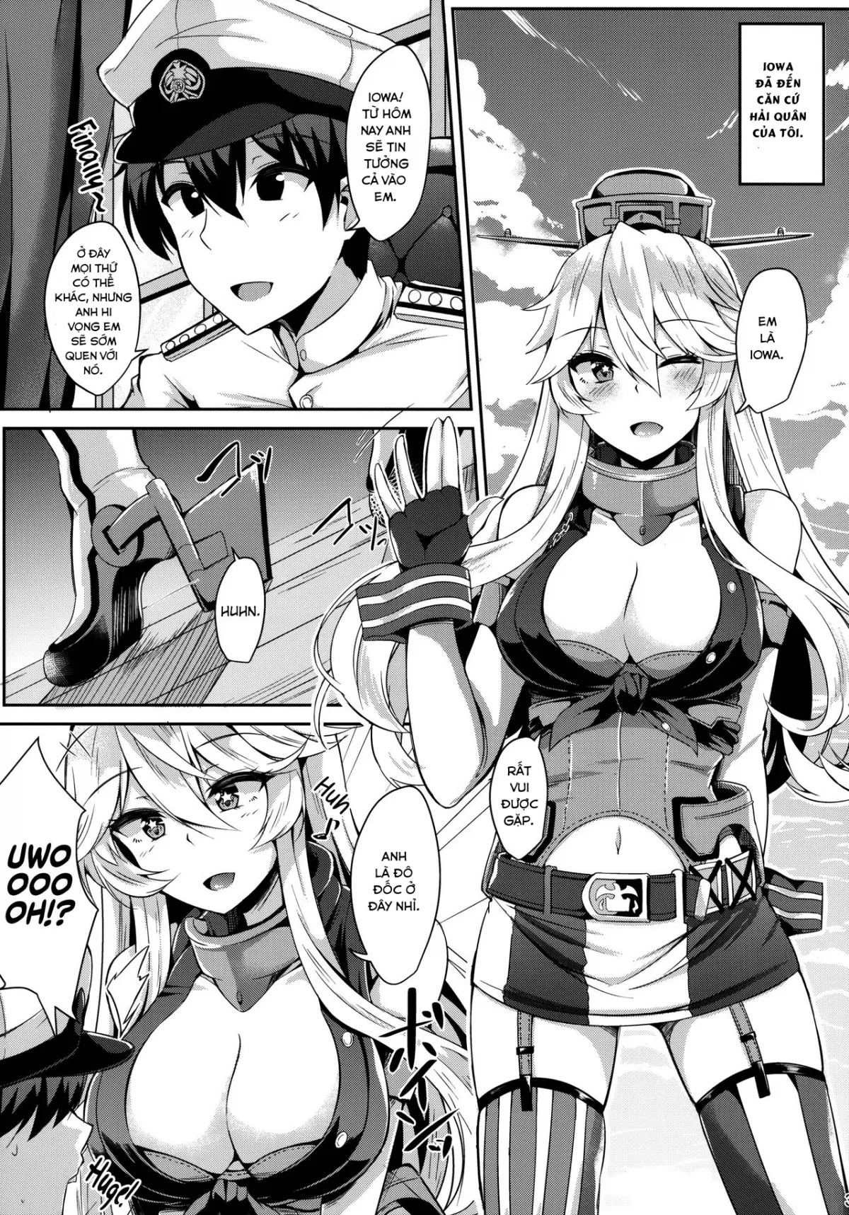 HentaiVN.net - Ảnh 6 - Iowa to Mechamecha Ecchi Suru Hon (Kantai Collection) - Chap 1