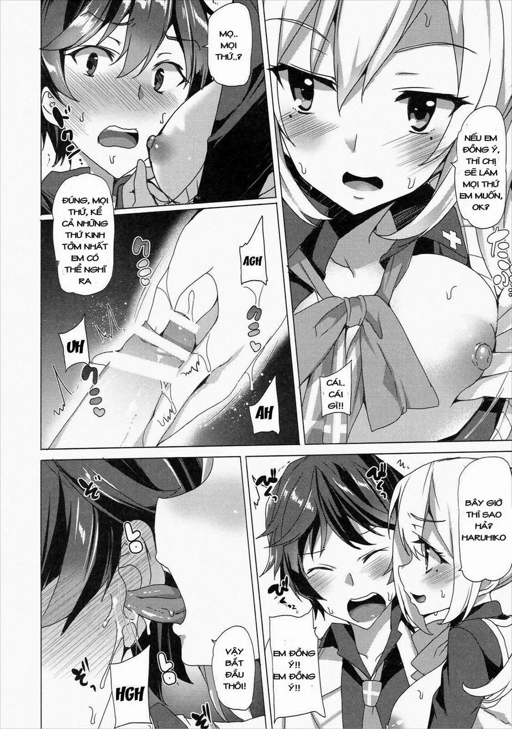 HentaiVN.net - Ảnh 6 - Sakusei Jouzu na Mai Senpai (Musaigen no Phantom World) - Chap 1