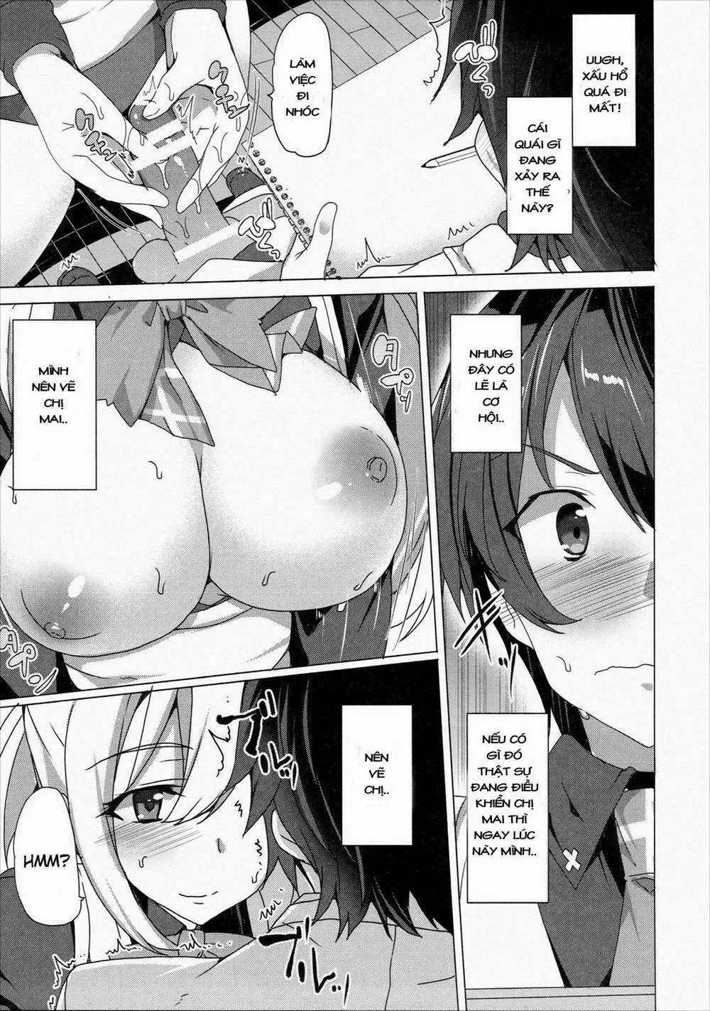 HentaiVN.net - Ảnh 7 - Sakusei Jouzu na Mai Senpai (Musaigen no Phantom World) - Chap 1
