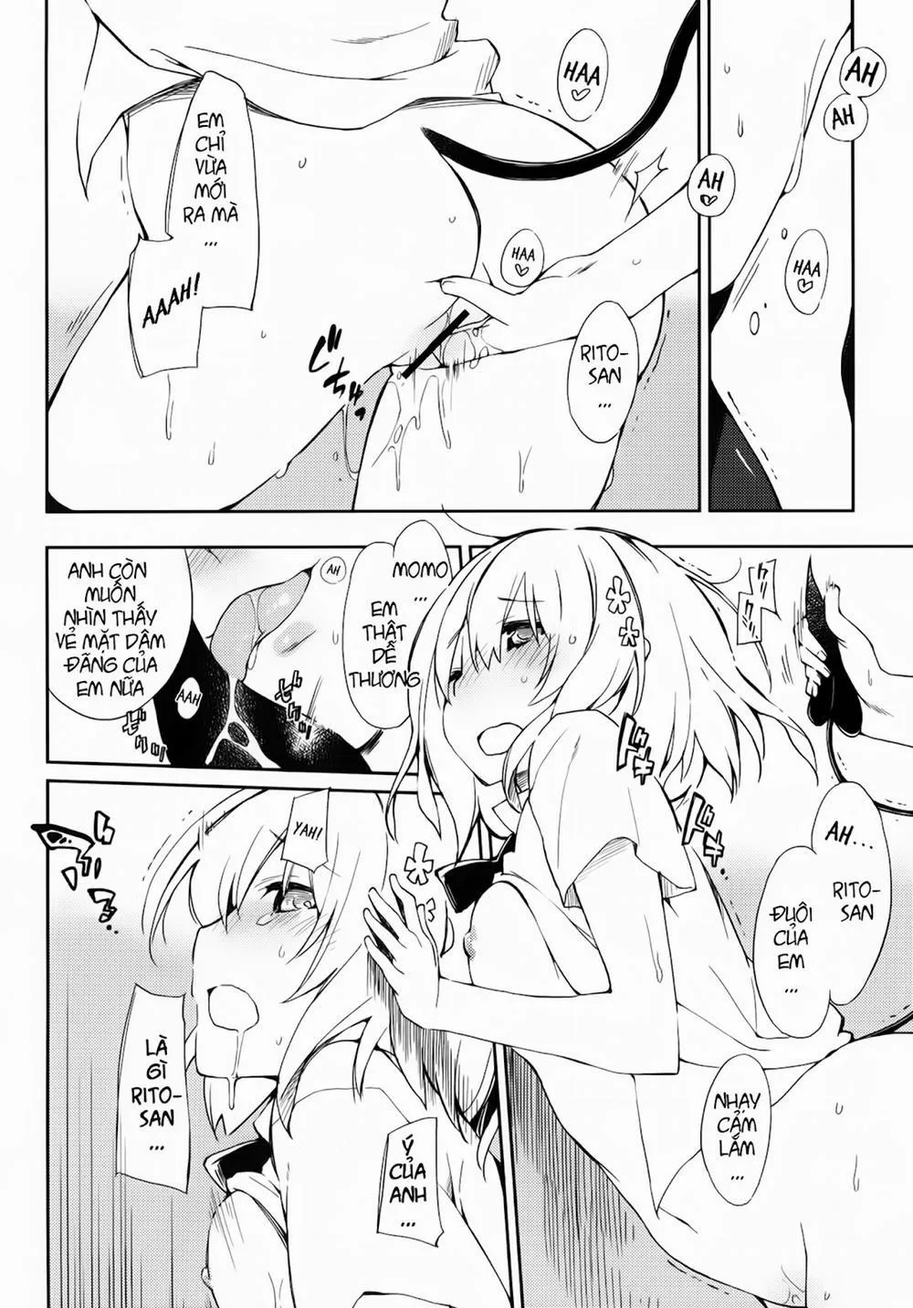 HentaiVN.net - Ảnh 13 - Momo No Tennensui (To Love-Ru) - Chap 1
