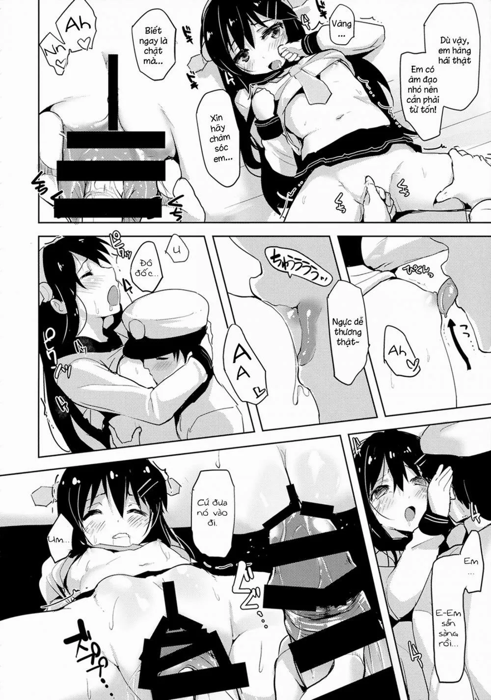 HentaiVN.net - Ảnh 9 - Loli Haruna Ga Teitoku No Seieki De Moto Ni Modoru Hon (KanColle) - Chap 1