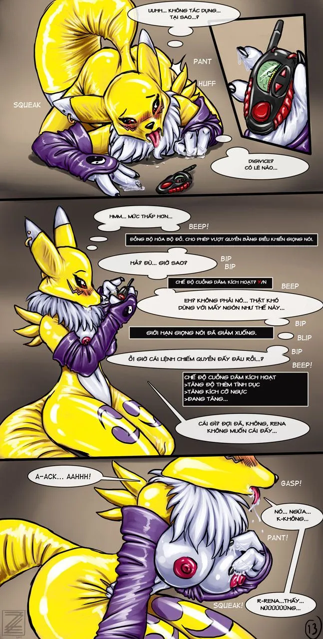 HentaiVN.net - Ảnh 16 - Surprise Package (Digimon) - Chap 1