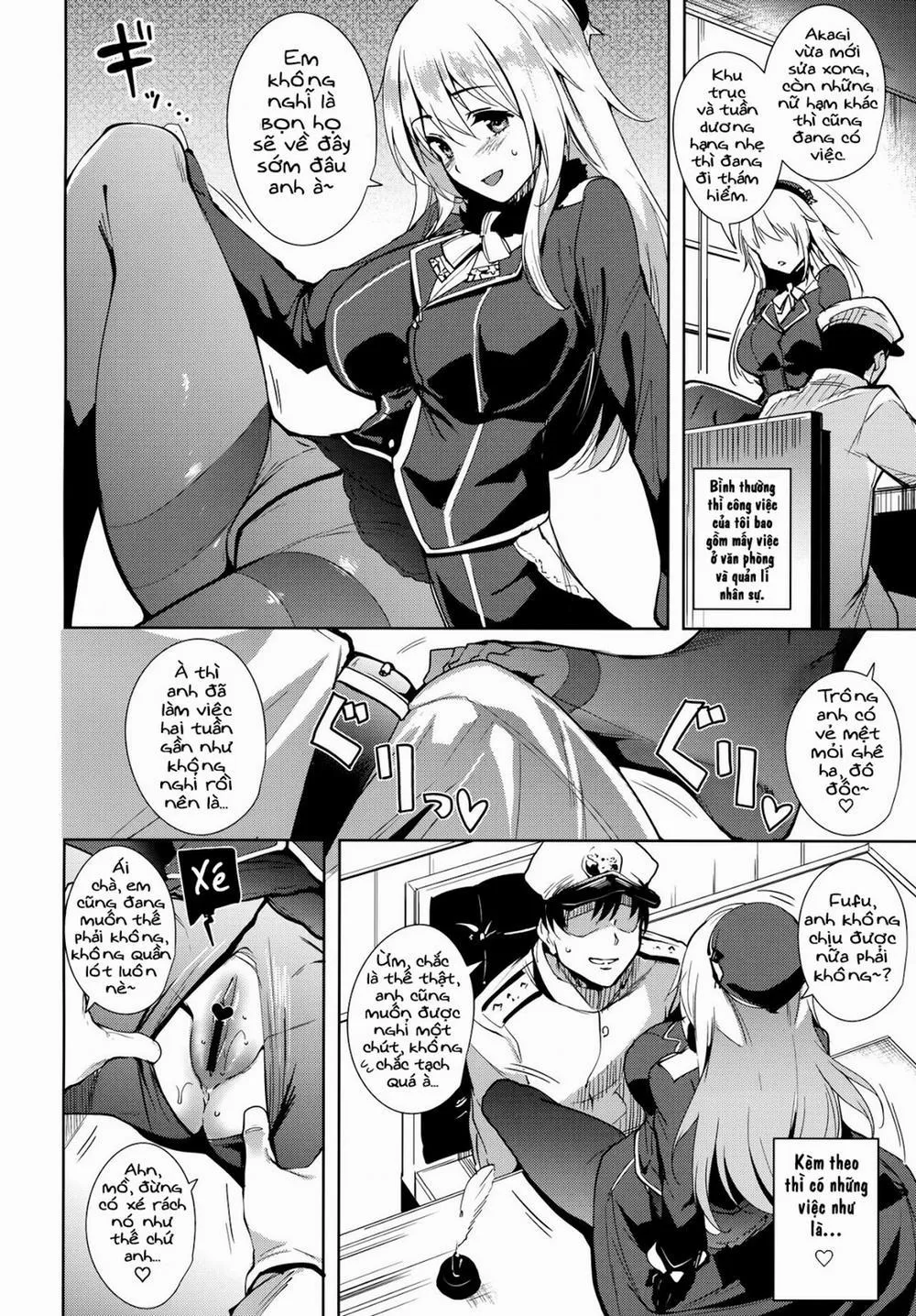 HentaiVN.net - Ảnh 5 - Atago at Work (Kantai Collection) - Chap 1