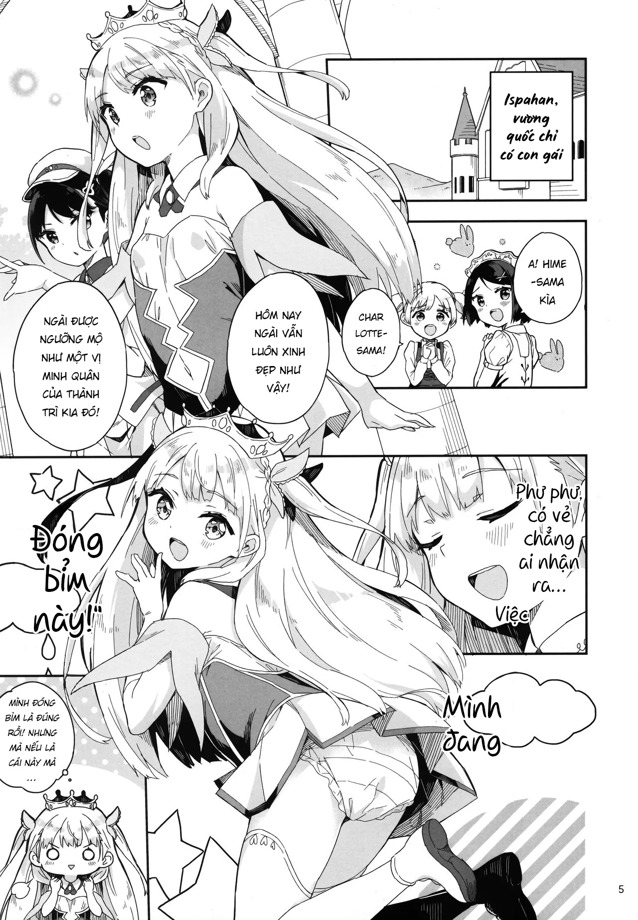 HentaiVN.net - Ảnh 5 - Hime-sama Sore wa Seisui desu ka? [Hime-sama Sore wa Seisui desu ka?] - Chap 1