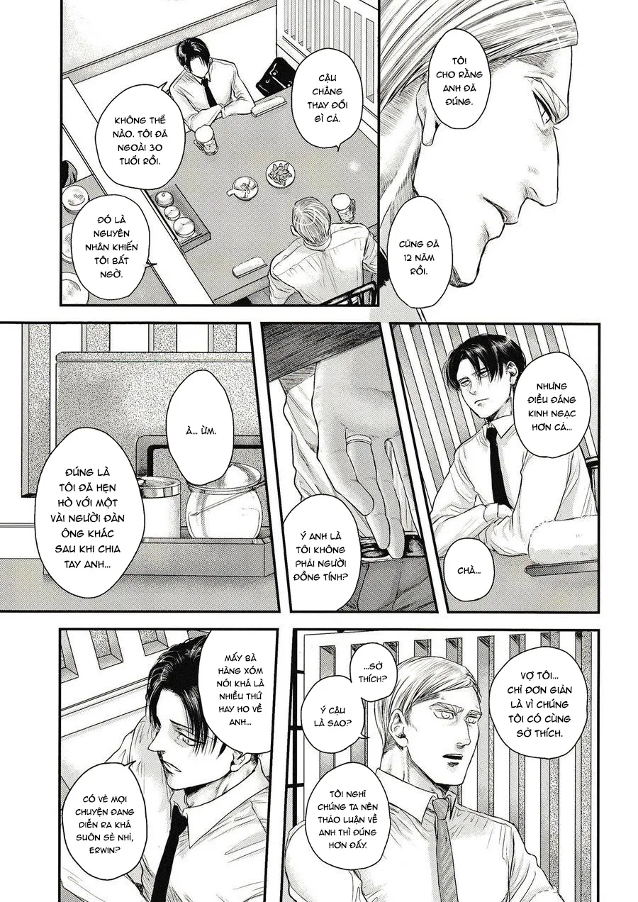 HentaiVN.net - Ảnh 15 - Chồng của người khác - Attack on Titan dj [Others’ Husbands] - Chap 1
