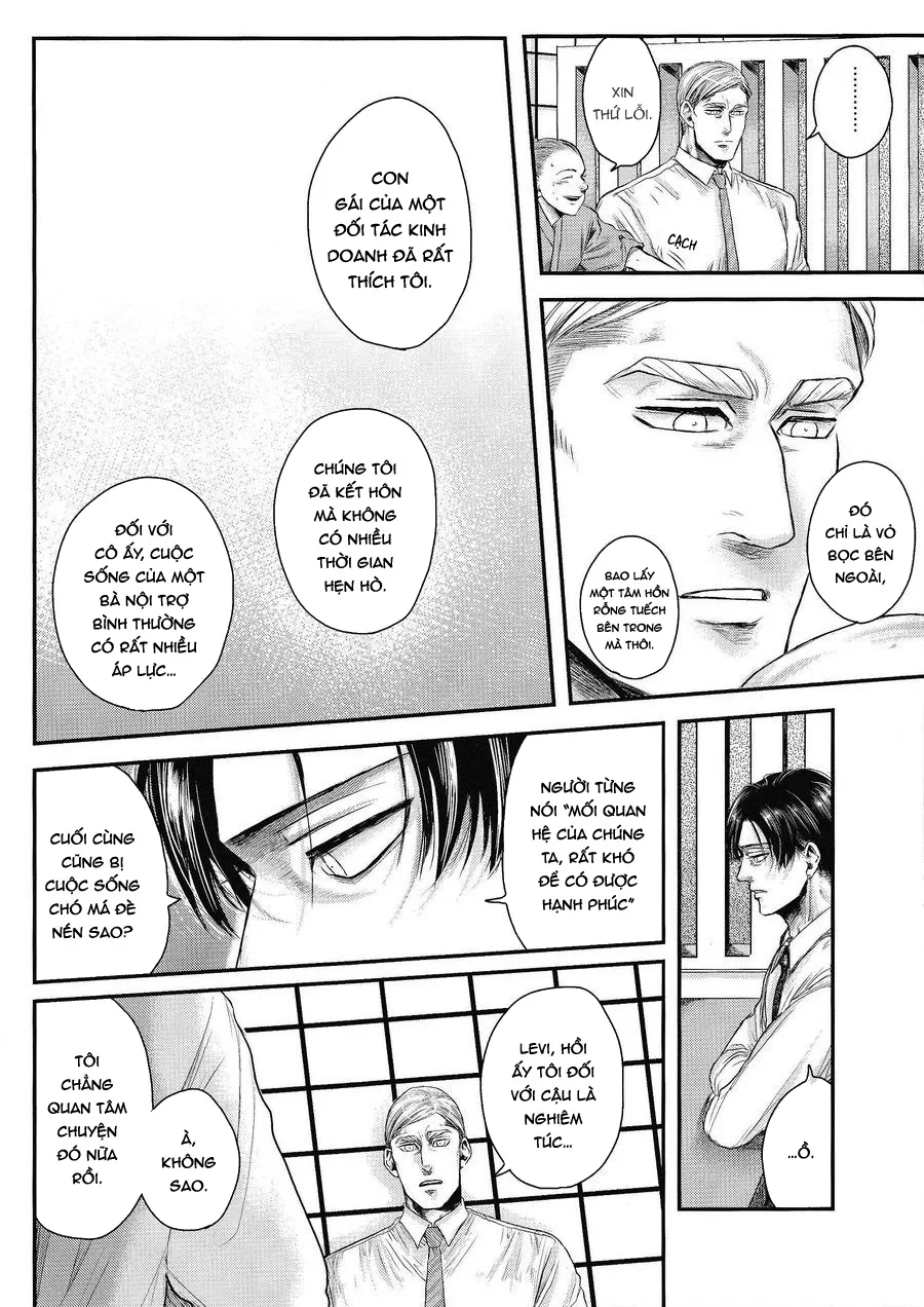 HentaiVN.net - Ảnh 16 - Chồng của người khác - Attack on Titan dj [Others’ Husbands] - Chap 1