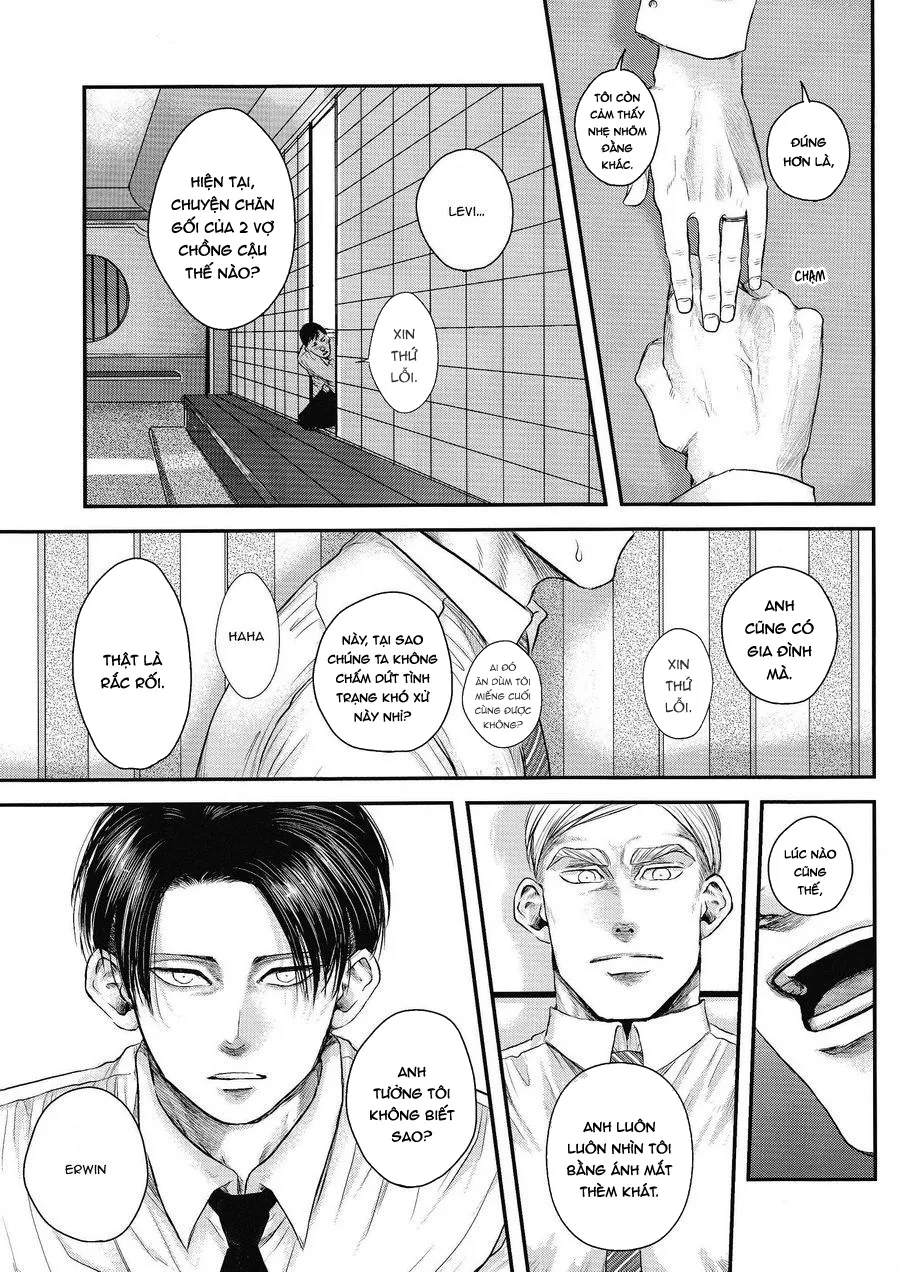 HentaiVN.net - Ảnh 17 - Chồng của người khác - Attack on Titan dj [Others’ Husbands] - Chap 1