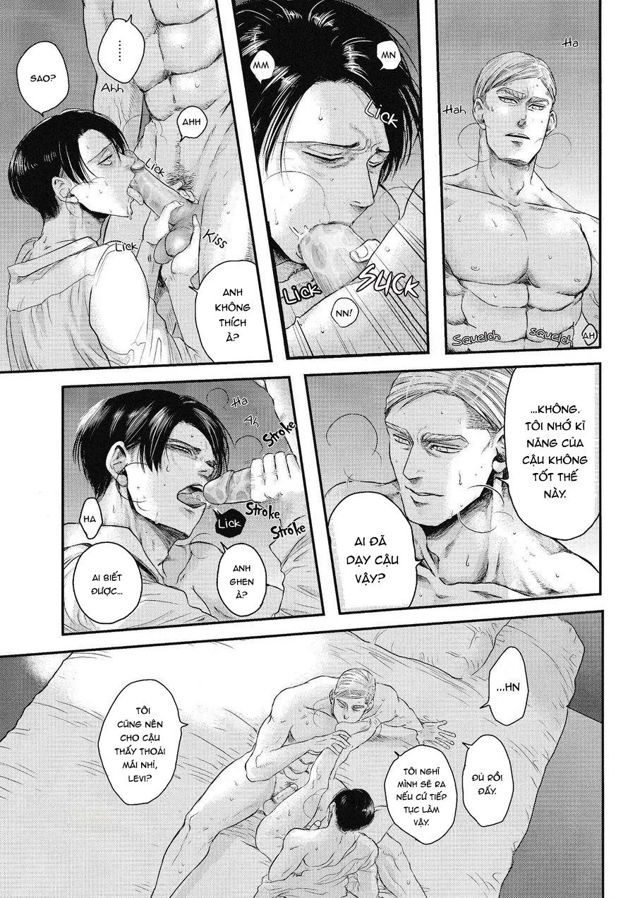 HentaiVN.net - Ảnh 21 - Chồng của người khác - Attack on Titan dj [Others’ Husbands] - Chap 1