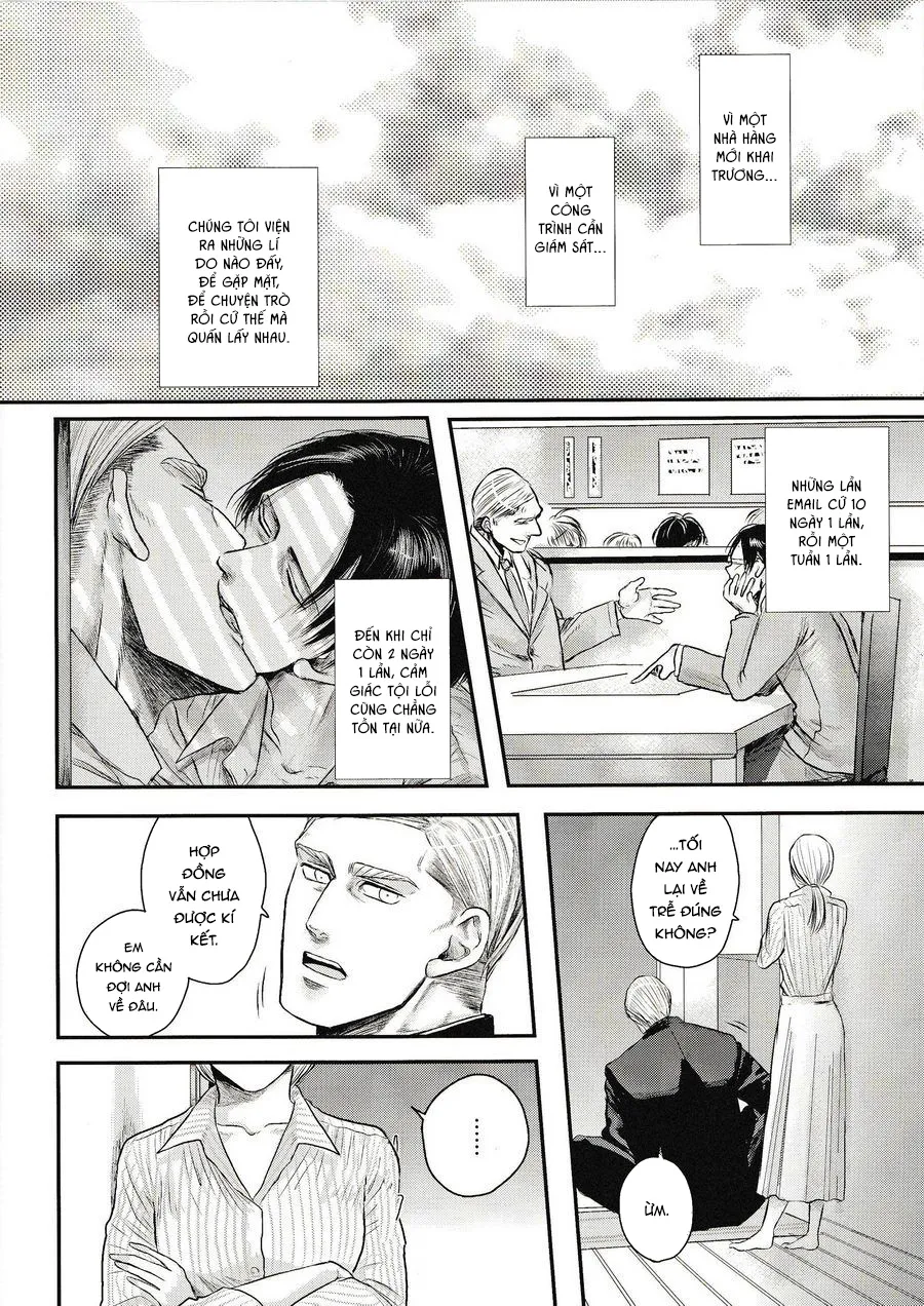 HentaiVN.net - Ảnh 32 - Chồng của người khác - Attack on Titan dj [Others’ Husbands] - Chap 1