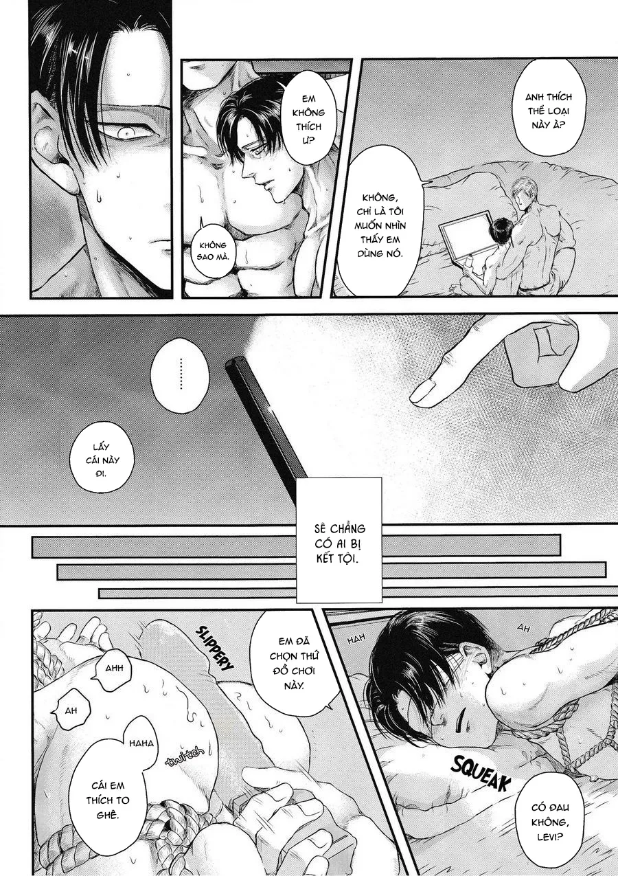 HentaiVN.net - Ảnh 34 - Chồng của người khác - Attack on Titan dj [Others’ Husbands] - Chap 1
