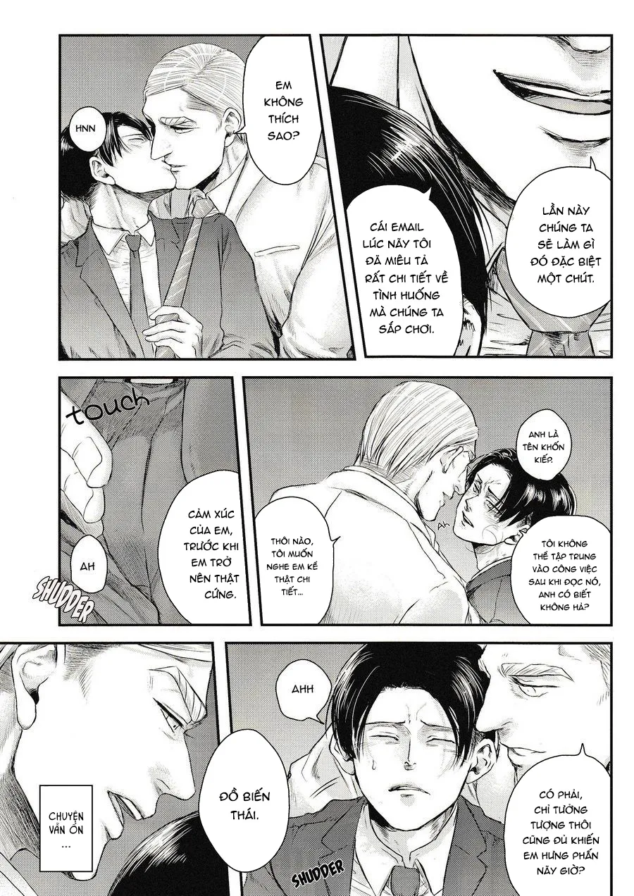 HentaiVN.net - Ảnh 43 - Chồng của người khác - Attack on Titan dj [Others’ Husbands] - Chap 1