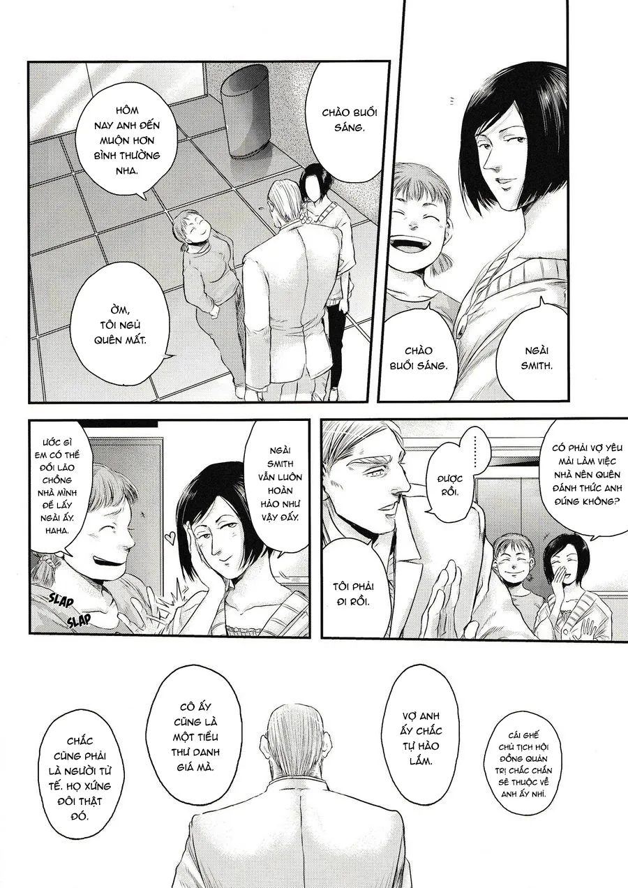 HentaiVN.net - Ảnh 4 - Chồng của người khác - Attack on Titan dj [Others’ Husbands] - Chap 1