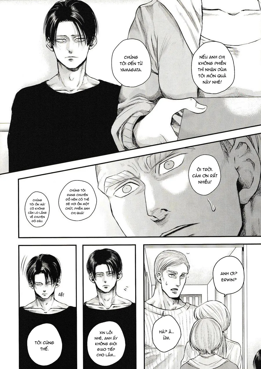 HentaiVN.net - Ảnh 8 - Chồng của người khác - Attack on Titan dj [Others’ Husbands] - Chap 1