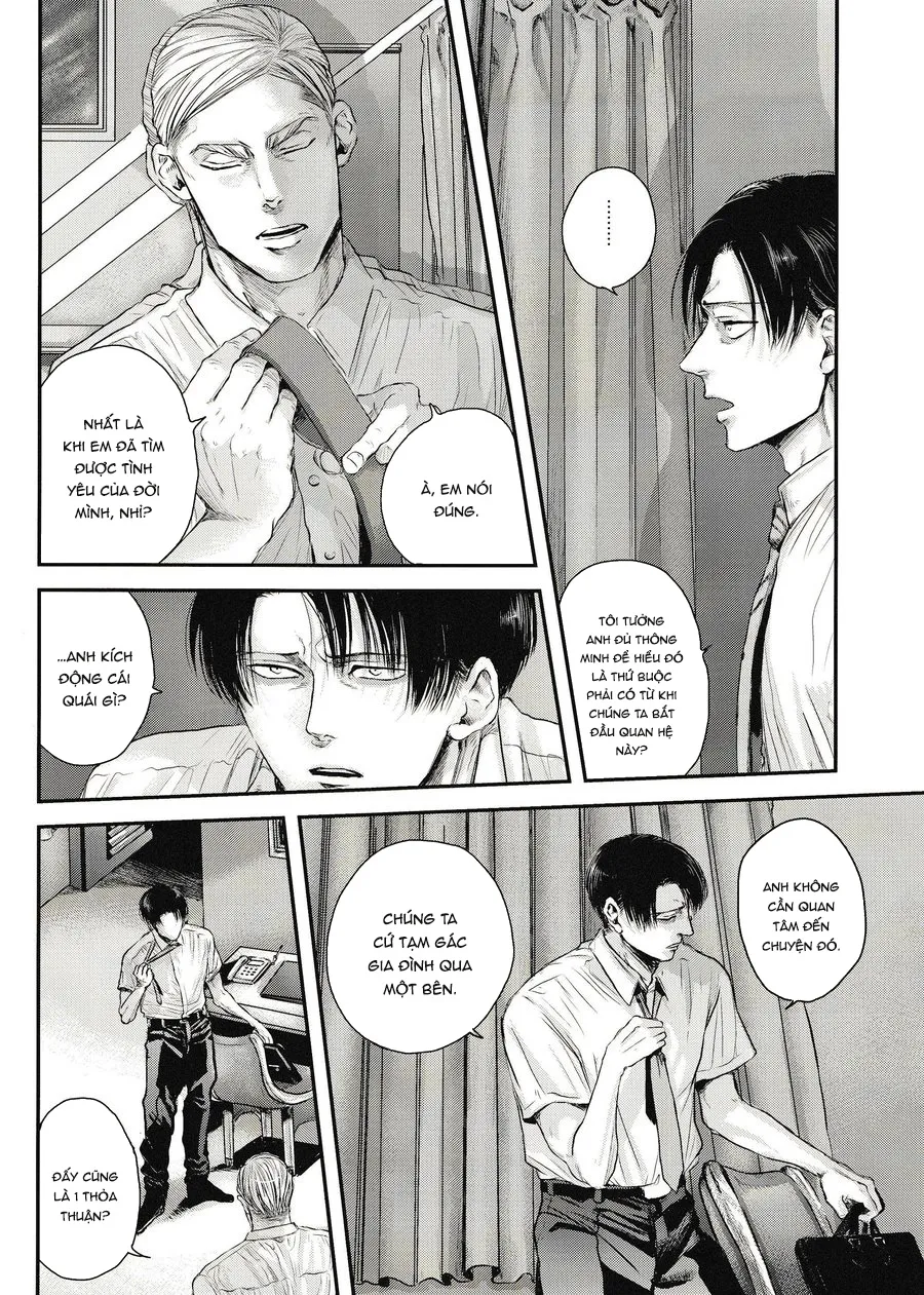HentaiVN.net - Ảnh 24 - Chồng của người khác - Attack on Titan dj [Others’ Husbands] - Chap 2