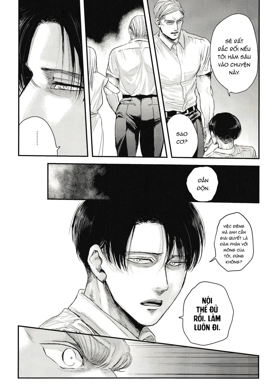 HentaiVN.net - Ảnh 25 - Chồng của người khác - Attack on Titan dj [Others’ Husbands] - Chap 2